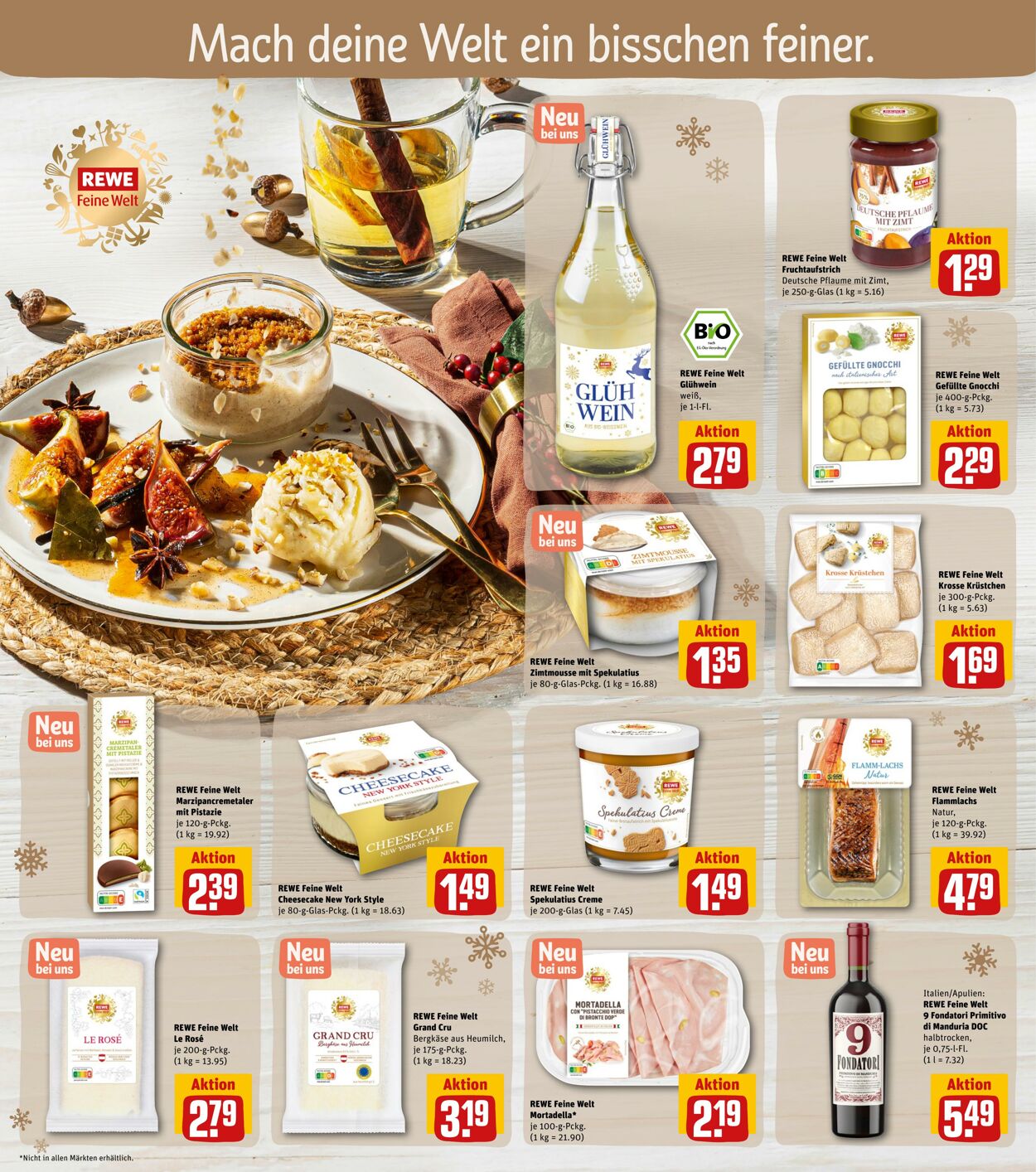 Prospekt Rewe 21.11.2022 - 26.11.2022