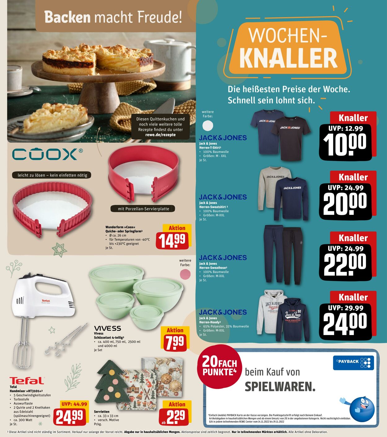 Prospekt Rewe 14.11.2022 - 19.11.2022