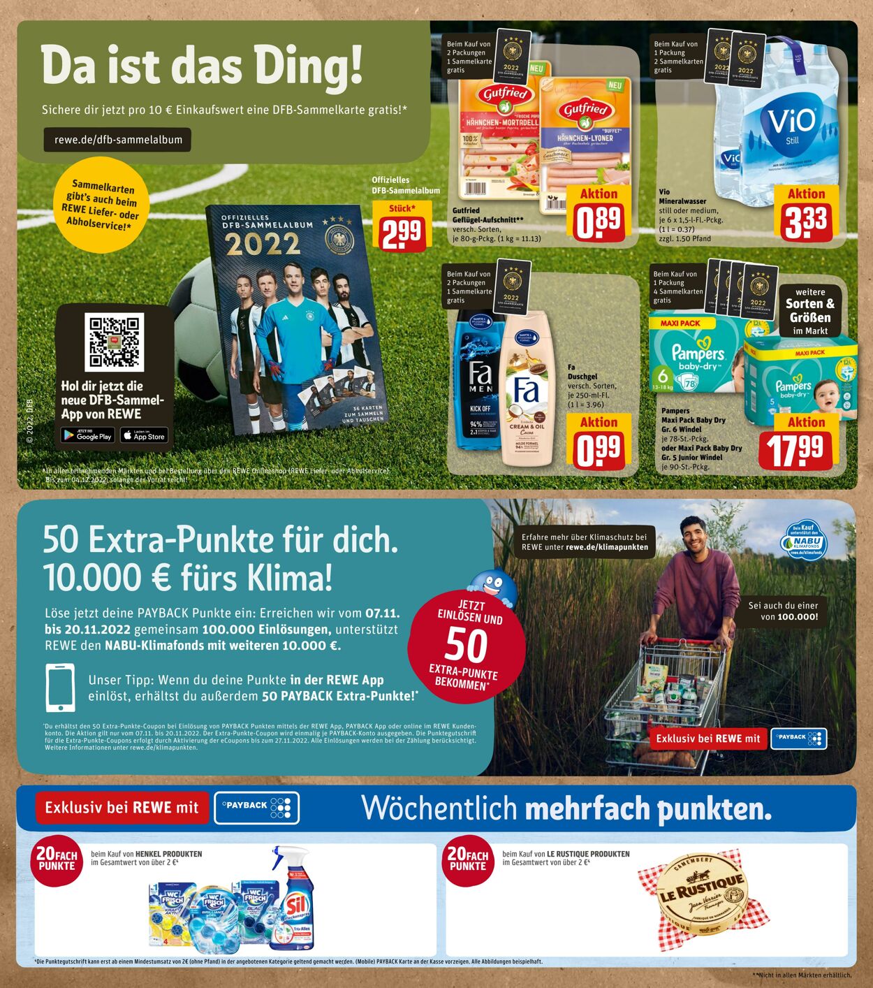 Prospekt Rewe 07.11.2022 - 12.11.2022