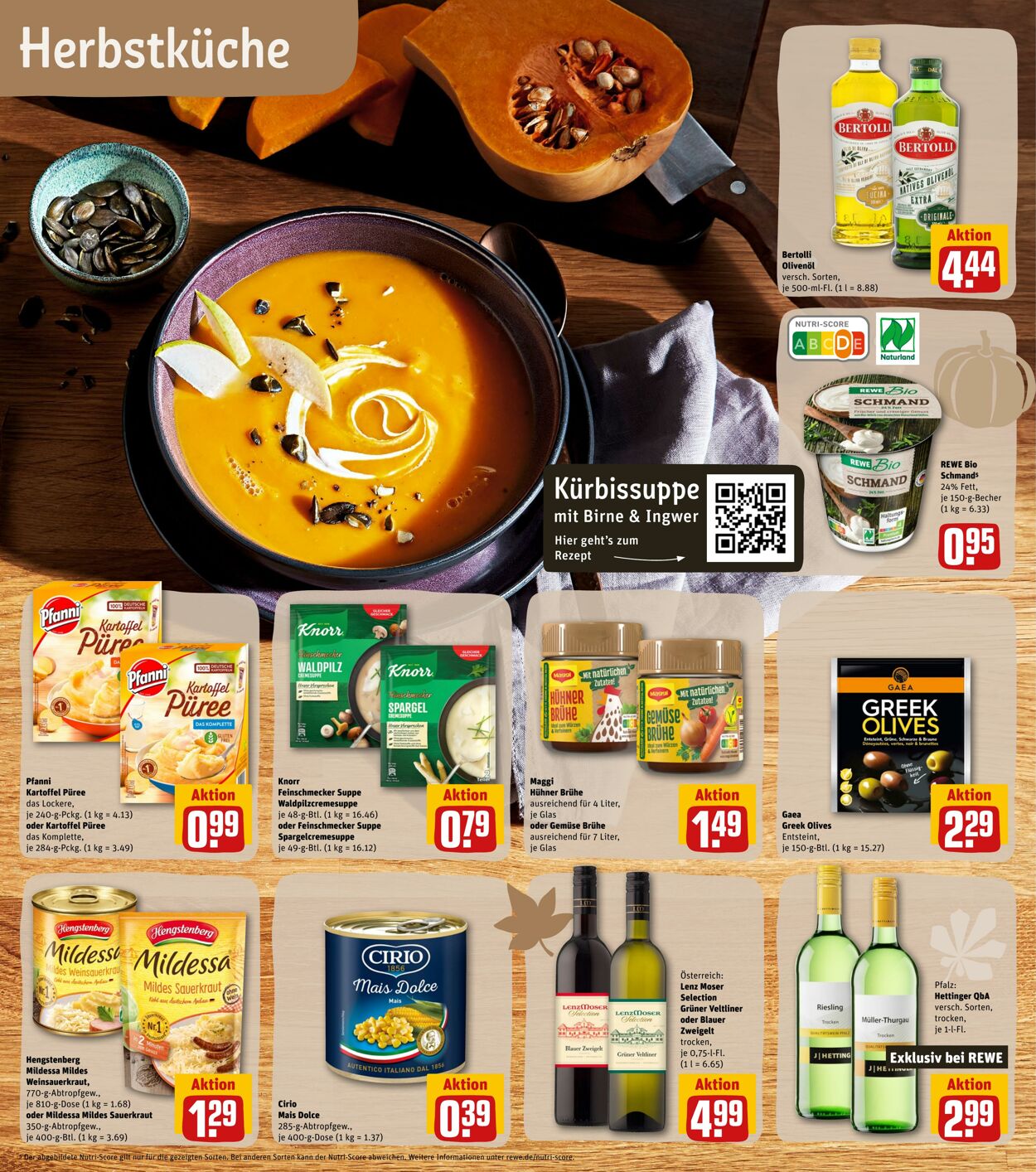 Prospekt Rewe 31.10.2022 - 05.11.2022