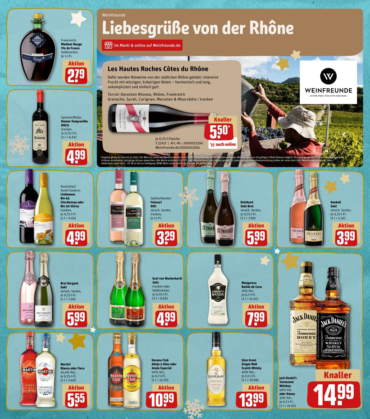 Prospekt Rewe 28.11.2022 - 03.12.2022