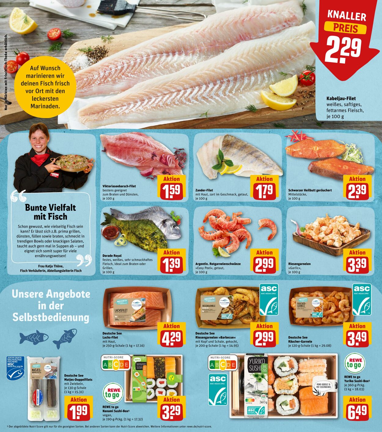 Prospekt Rewe 08.08.2022 - 13.08.2022