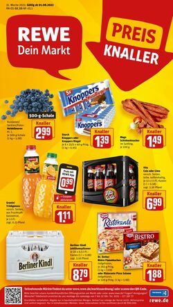 Prospekt Rewe 01.08.2022 - 06.08.2022