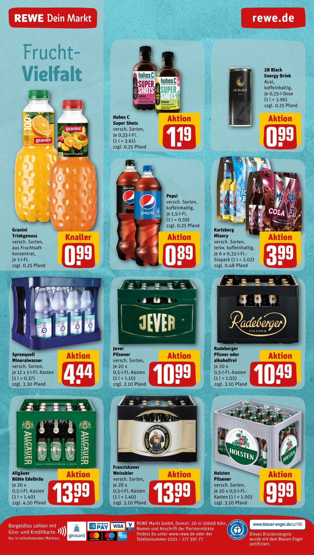 Prospekt Rewe 07.11.2022 - 12.11.2022