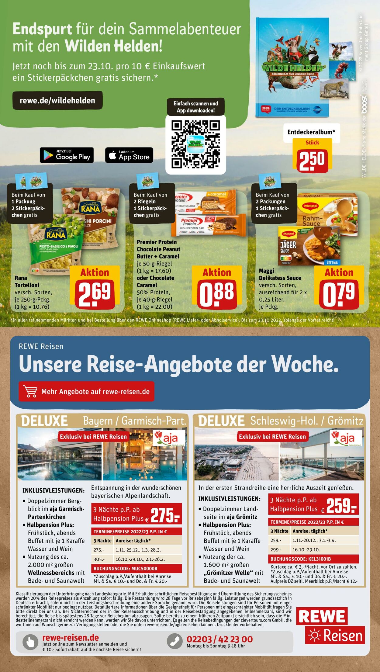 Prospekt Rewe 17.10.2022 - 22.10.2022