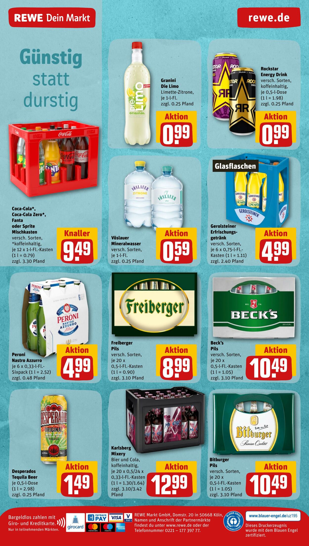 Prospekt Rewe 17.10.2022 - 22.10.2022