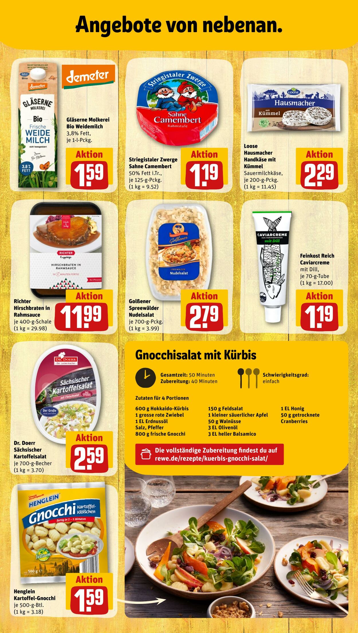 Prospekt Rewe 17.10.2022 - 22.10.2022