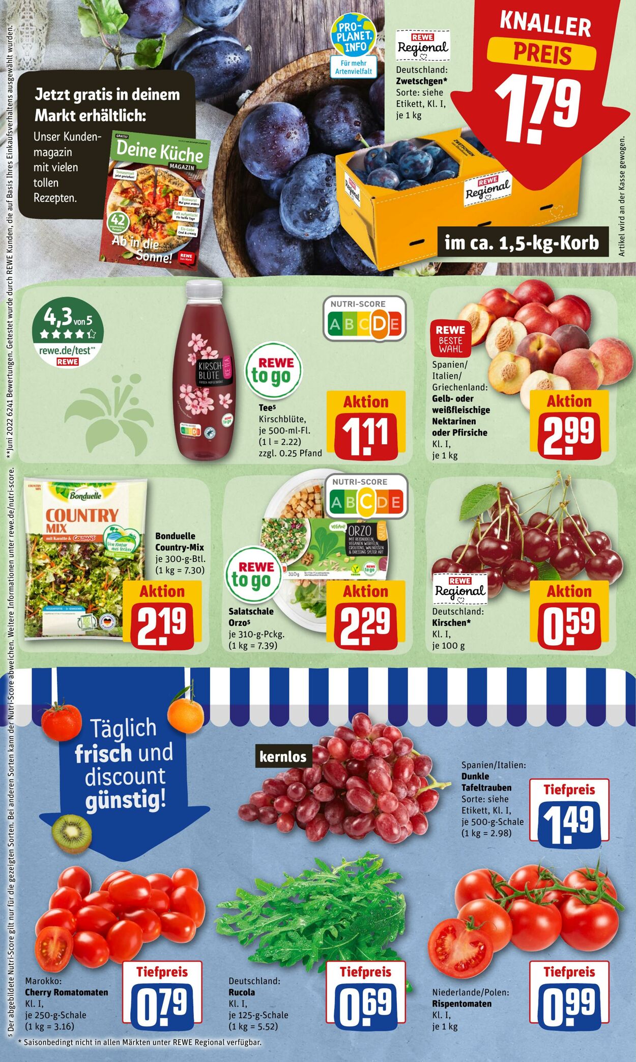 Prospekt Rewe 24.07.2022 - 30.07.2022