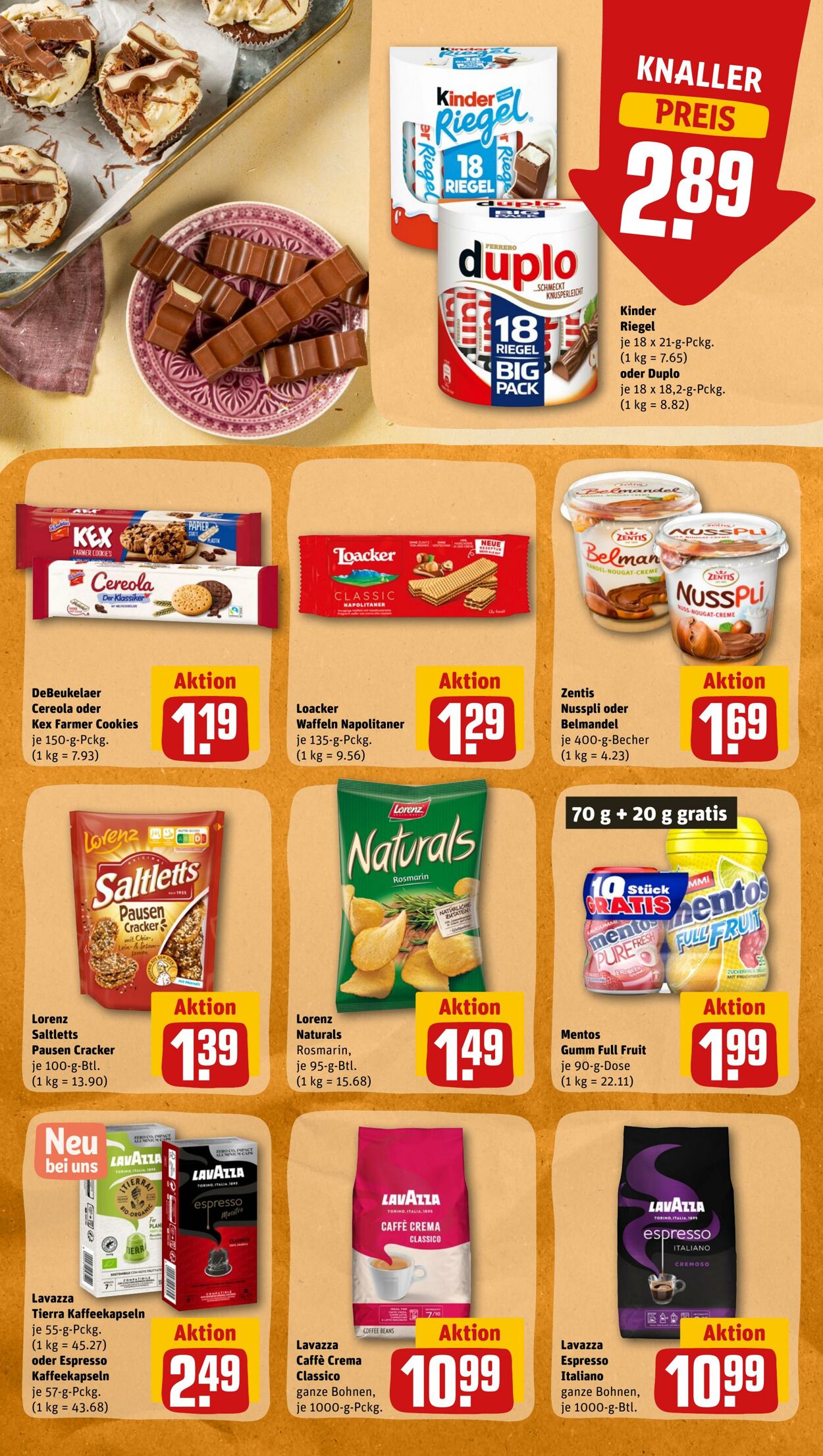 Prospekt Rewe 22.08.2022 - 27.08.2022