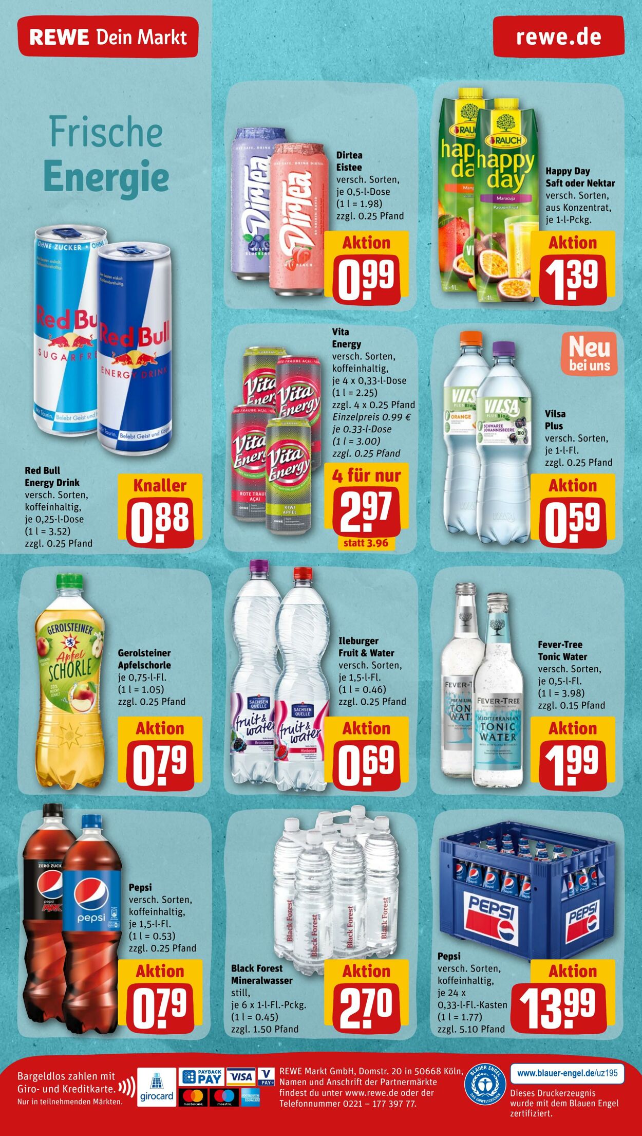 Prospekt Rewe 22.08.2022 - 27.08.2022