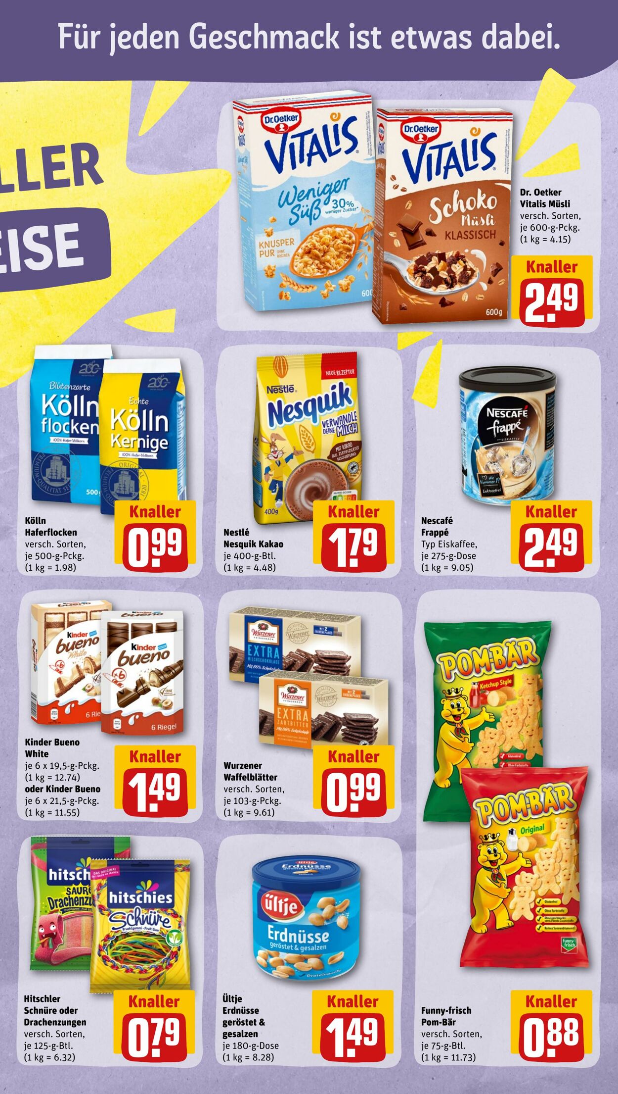 Prospekt Rewe 22.08.2022 - 27.08.2022