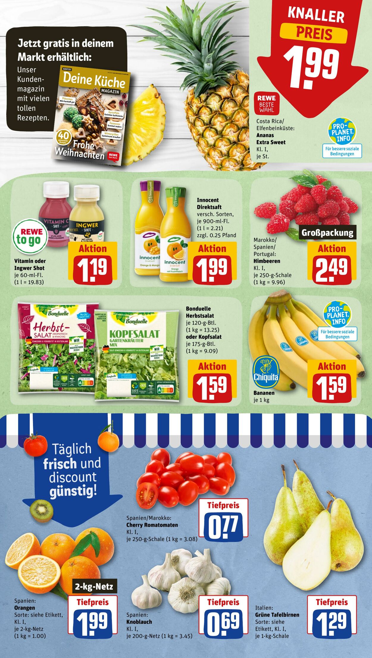 Prospekt Rewe 21.11.2022 - 26.11.2022