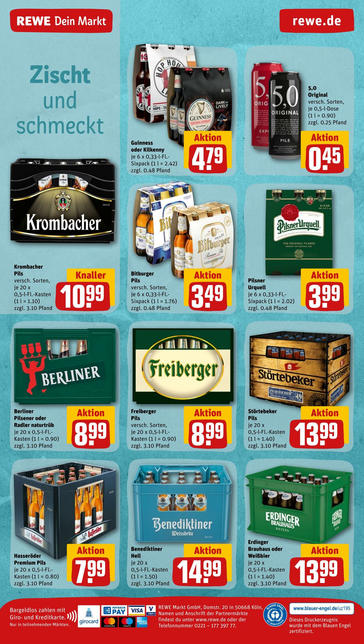 Prospekt Rewe 31.10.2022 - 05.11.2022