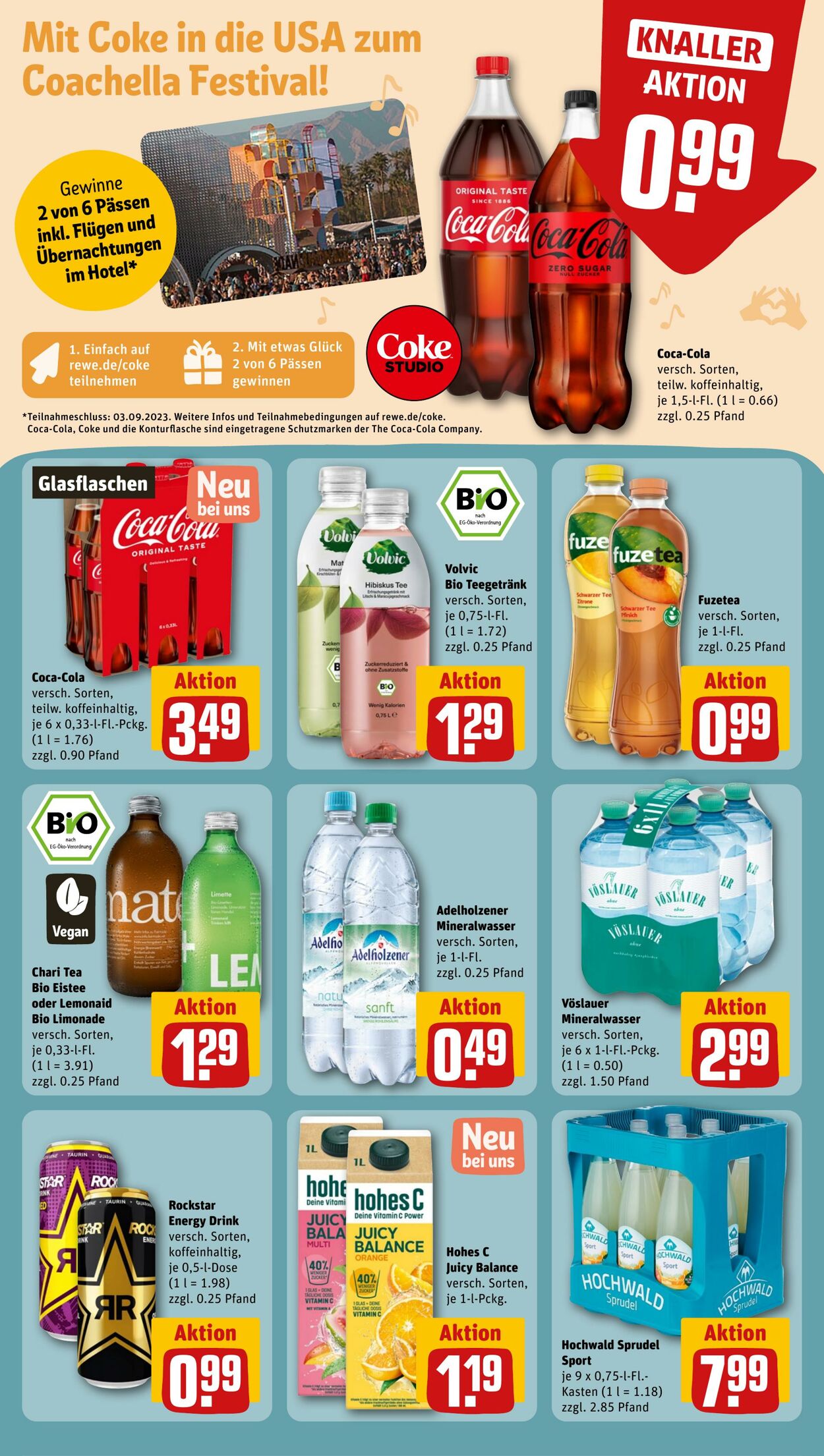 Prospekt Rewe 27.08.2023 - 02.09.2023