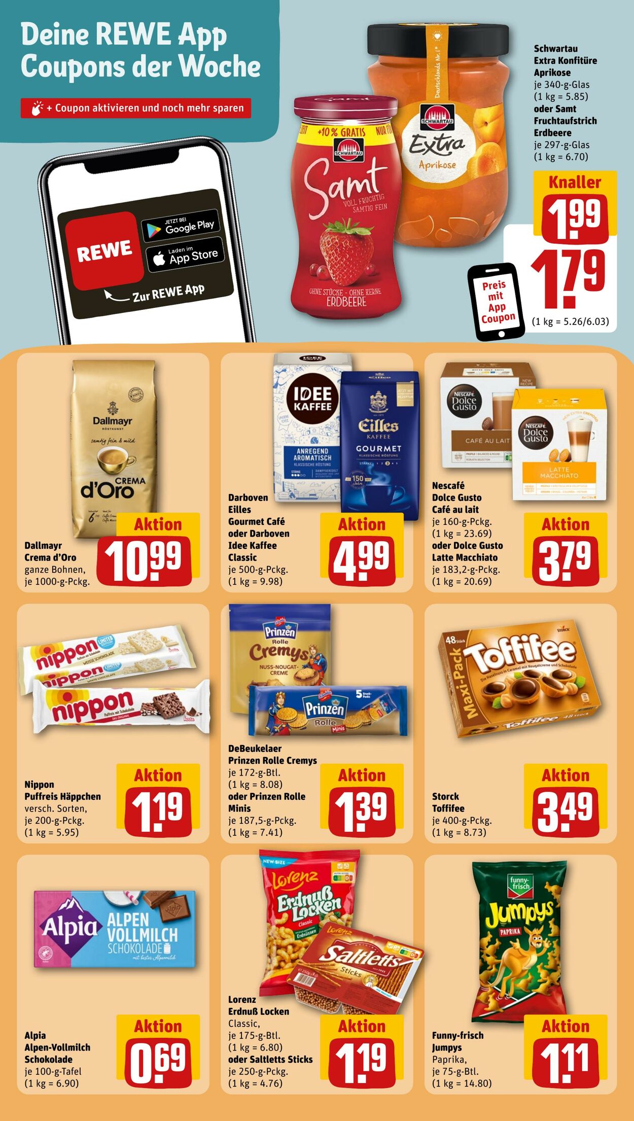 Prospekt Rewe 27.08.2023 - 02.09.2023