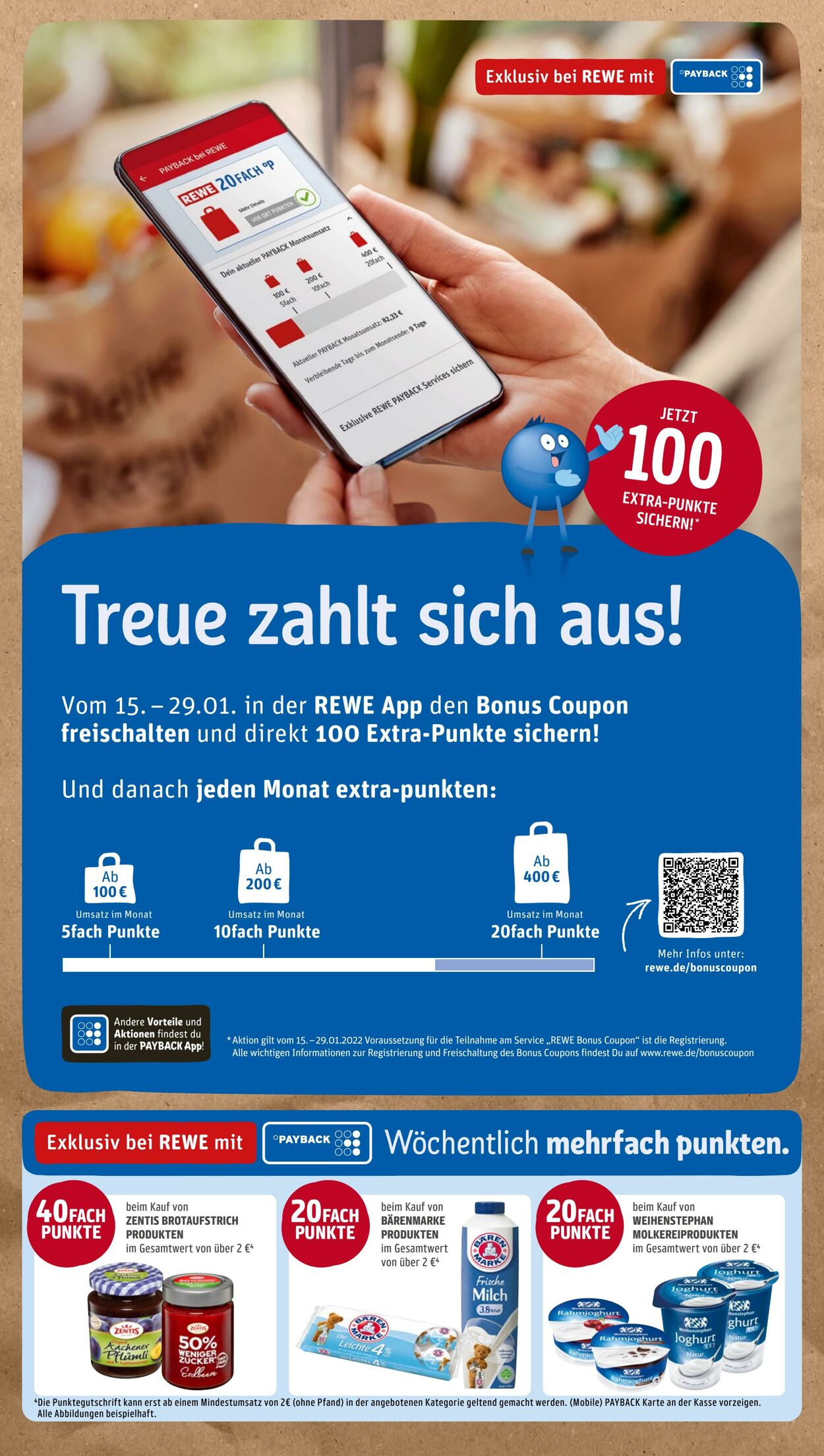 Prospekt Rewe 16.01.2023 - 21.01.2023