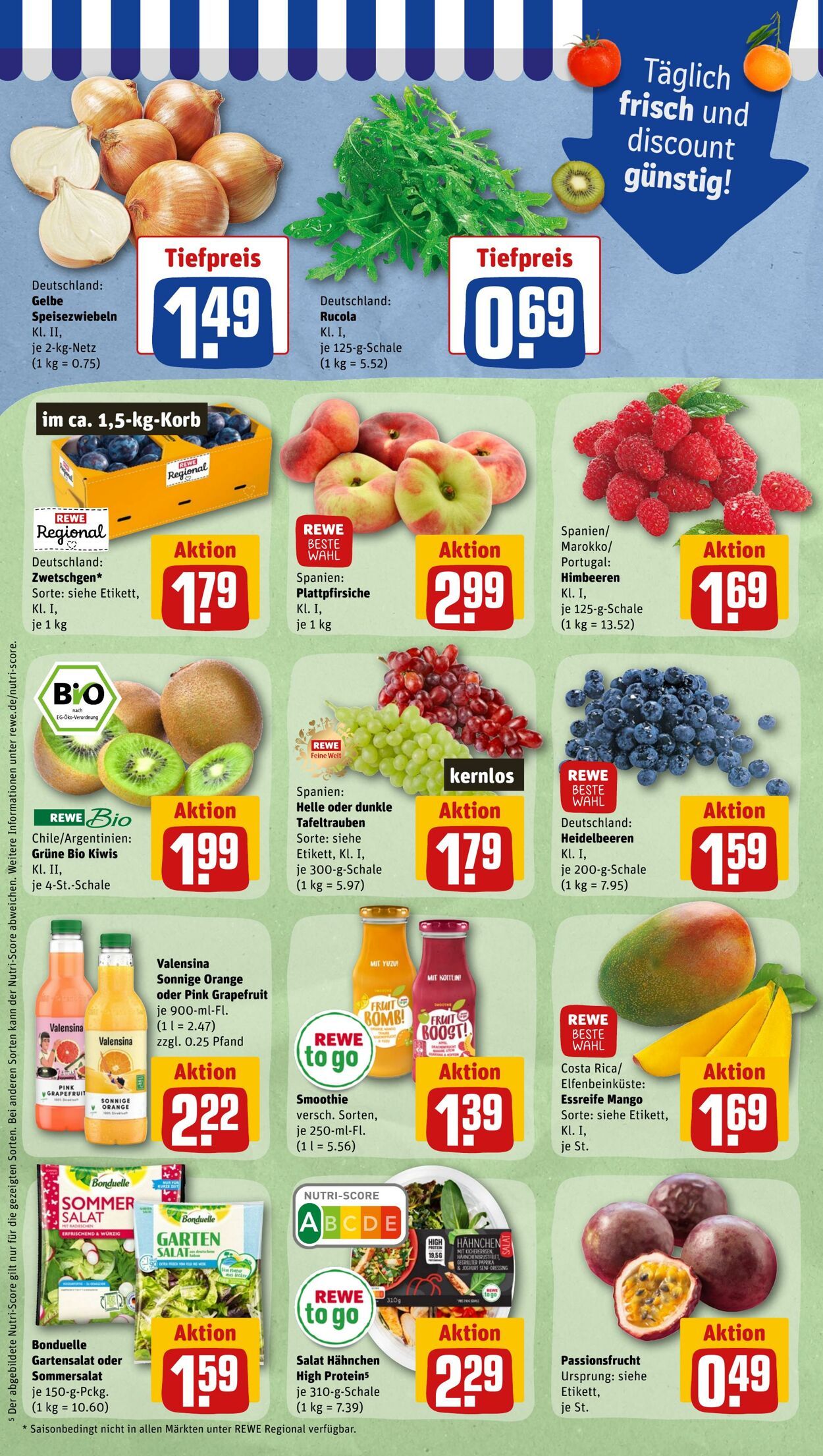 Prospekt Rewe 15.08.2022 - 20.08.2022