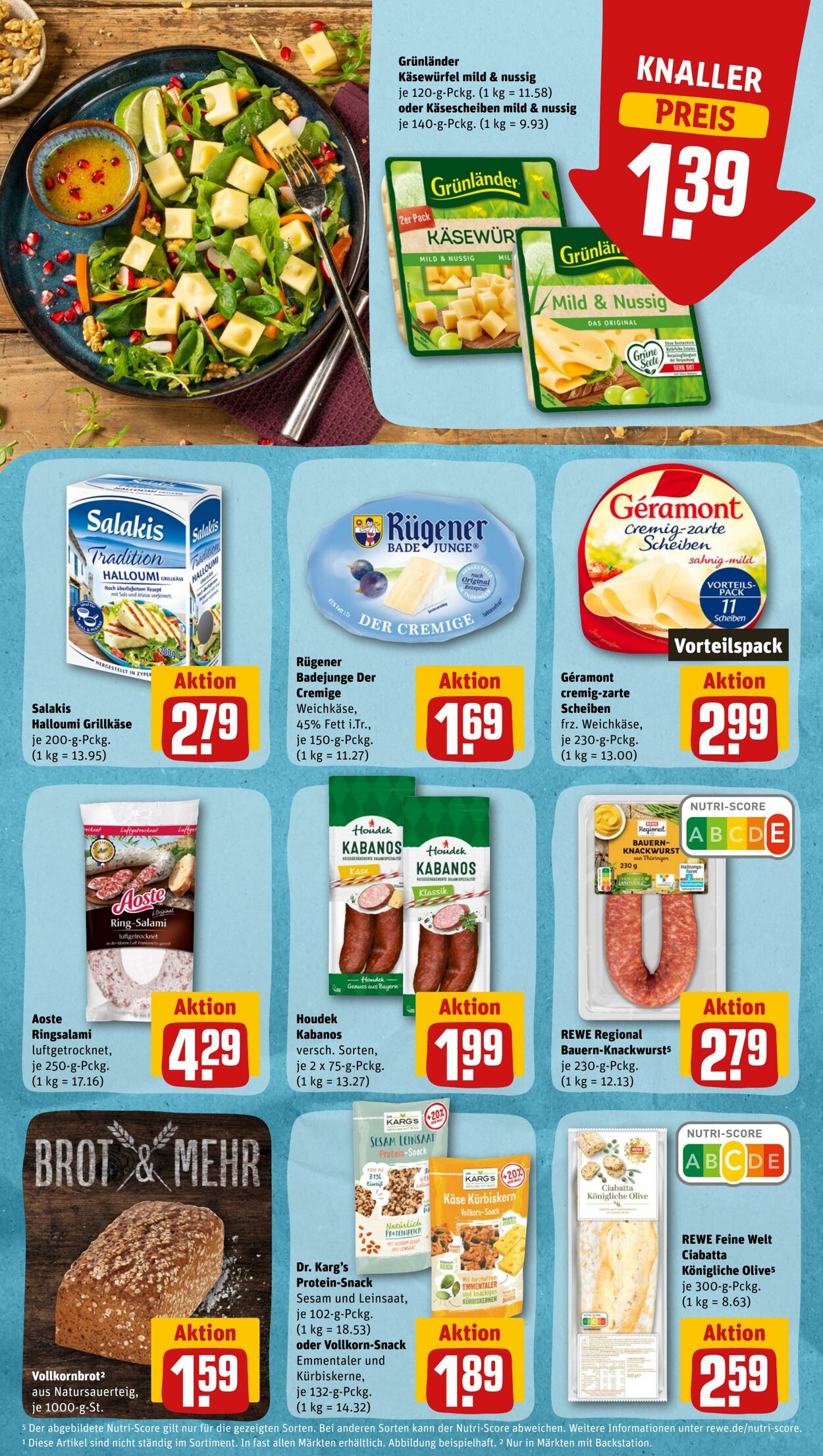 Prospekt Rewe 01.08.2022 - 06.08.2022