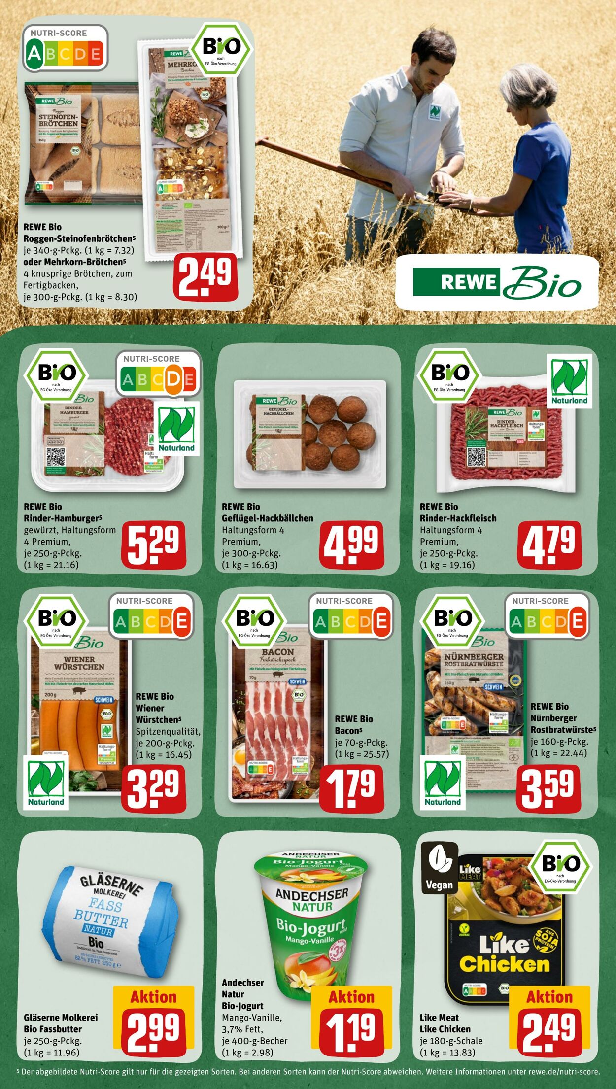 Prospekt Rewe 08.08.2022 - 13.08.2022