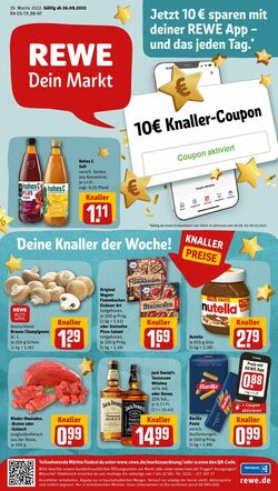 Prospekt Rewe 26.09.2022 - 01.10.2022