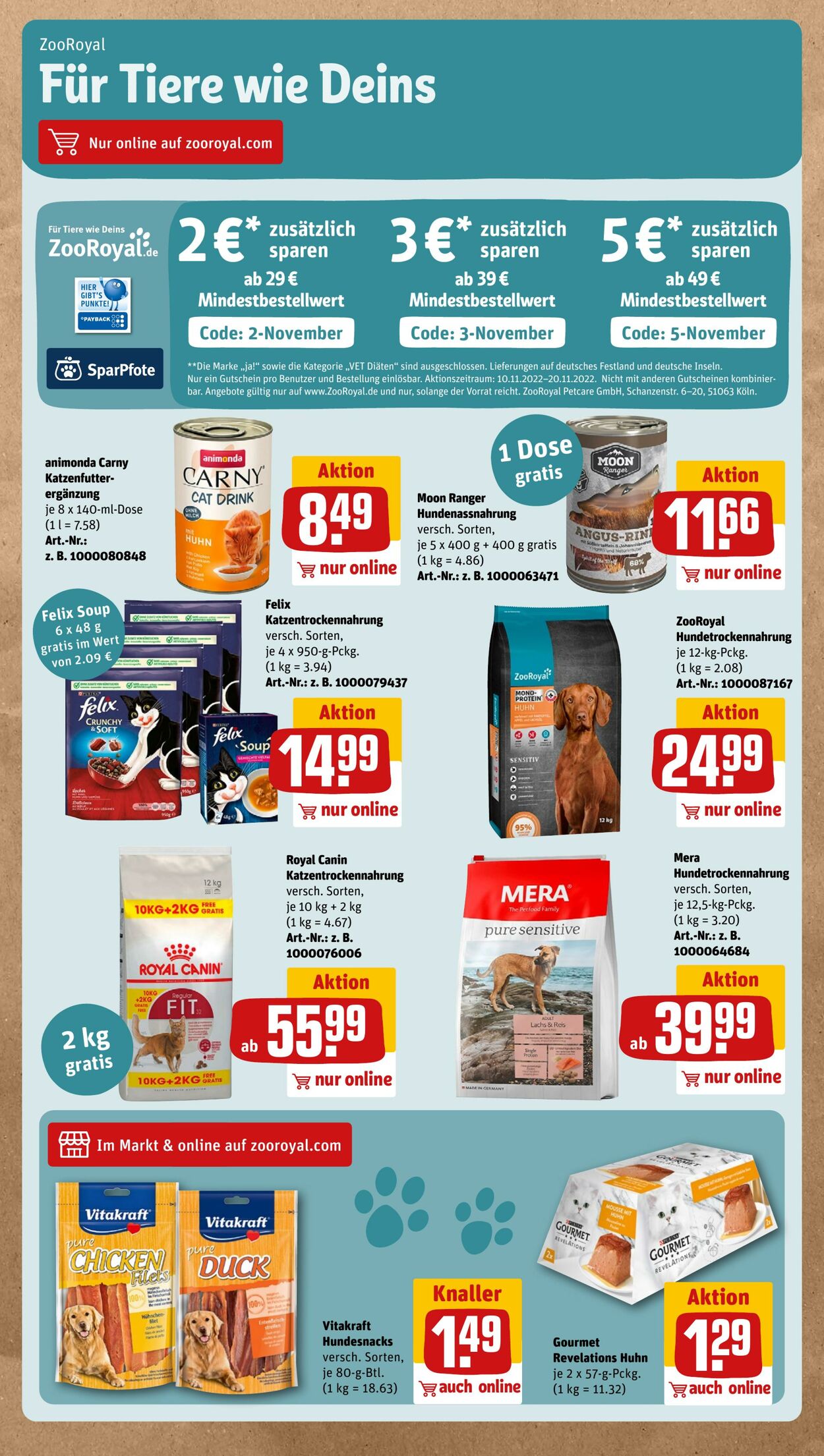 Prospekt Rewe 14.11.2022 - 19.11.2022