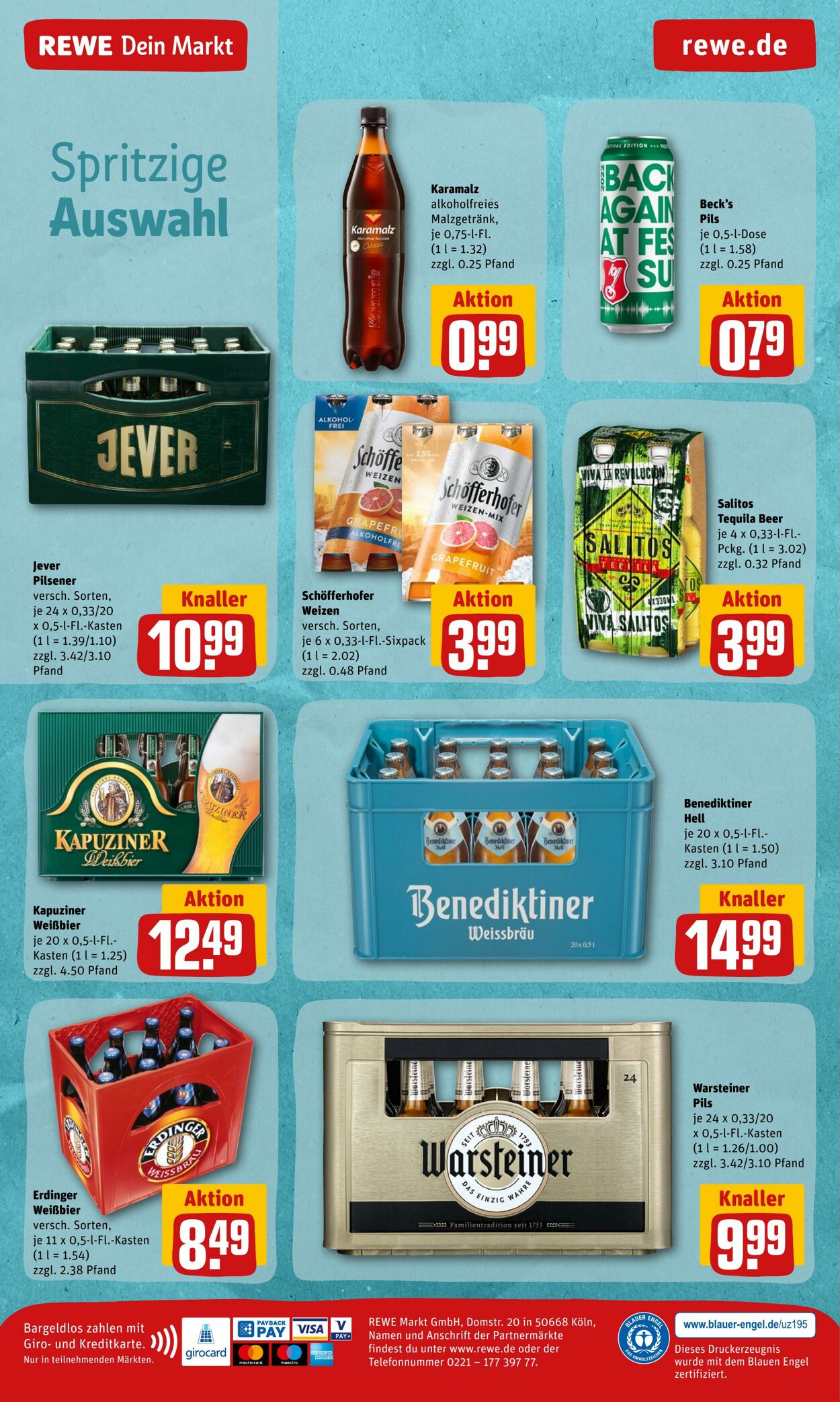 Prospekt Rewe 25.07.2022 - 30.07.2022