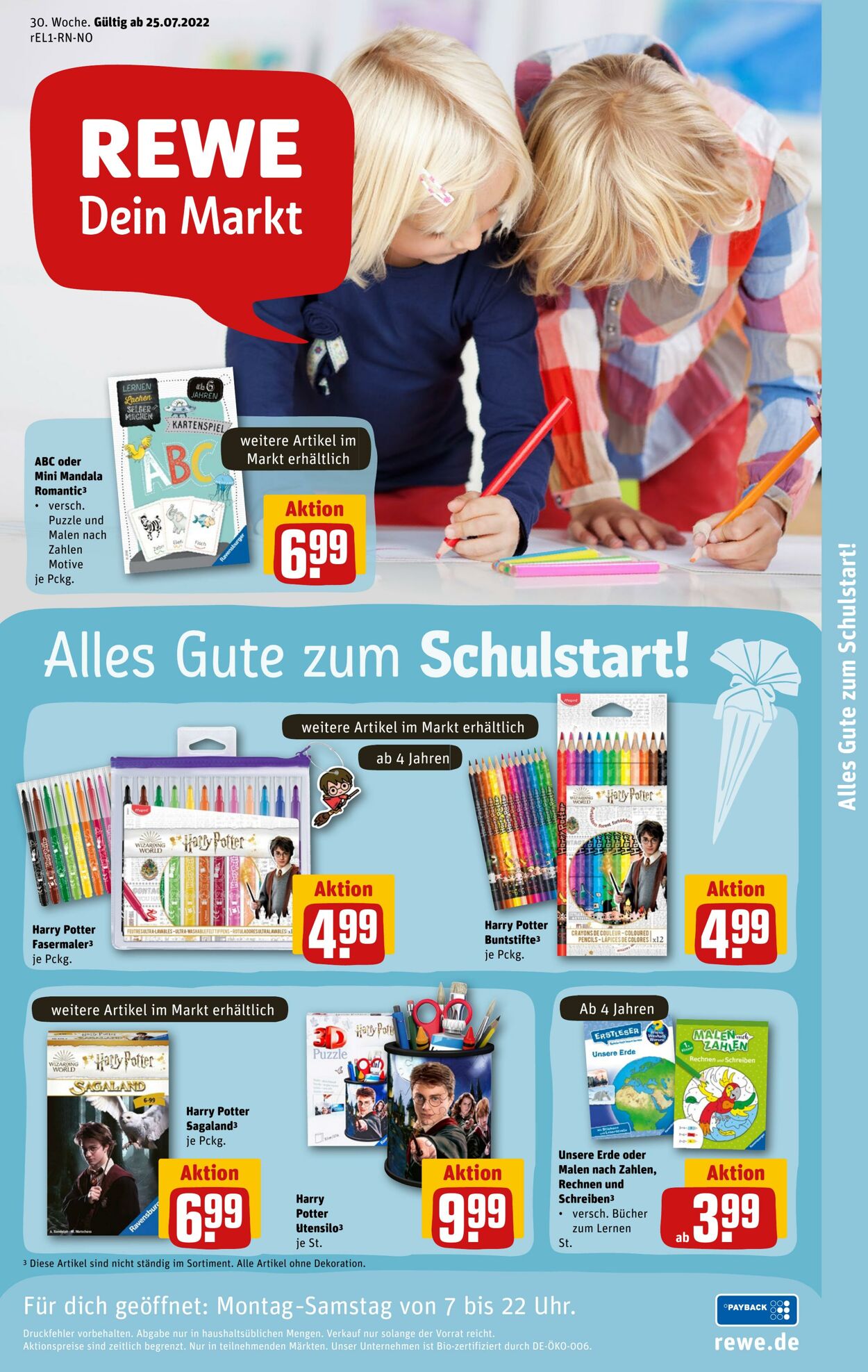 Prospekt Rewe 25.07.2022 - 30.07.2022