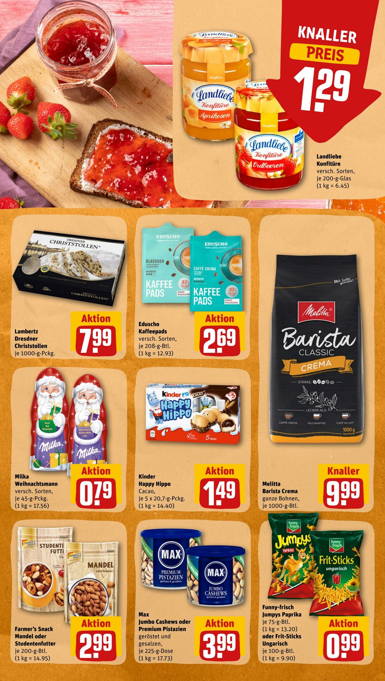 Prospekt Rewe 21.11.2022 - 26.11.2022