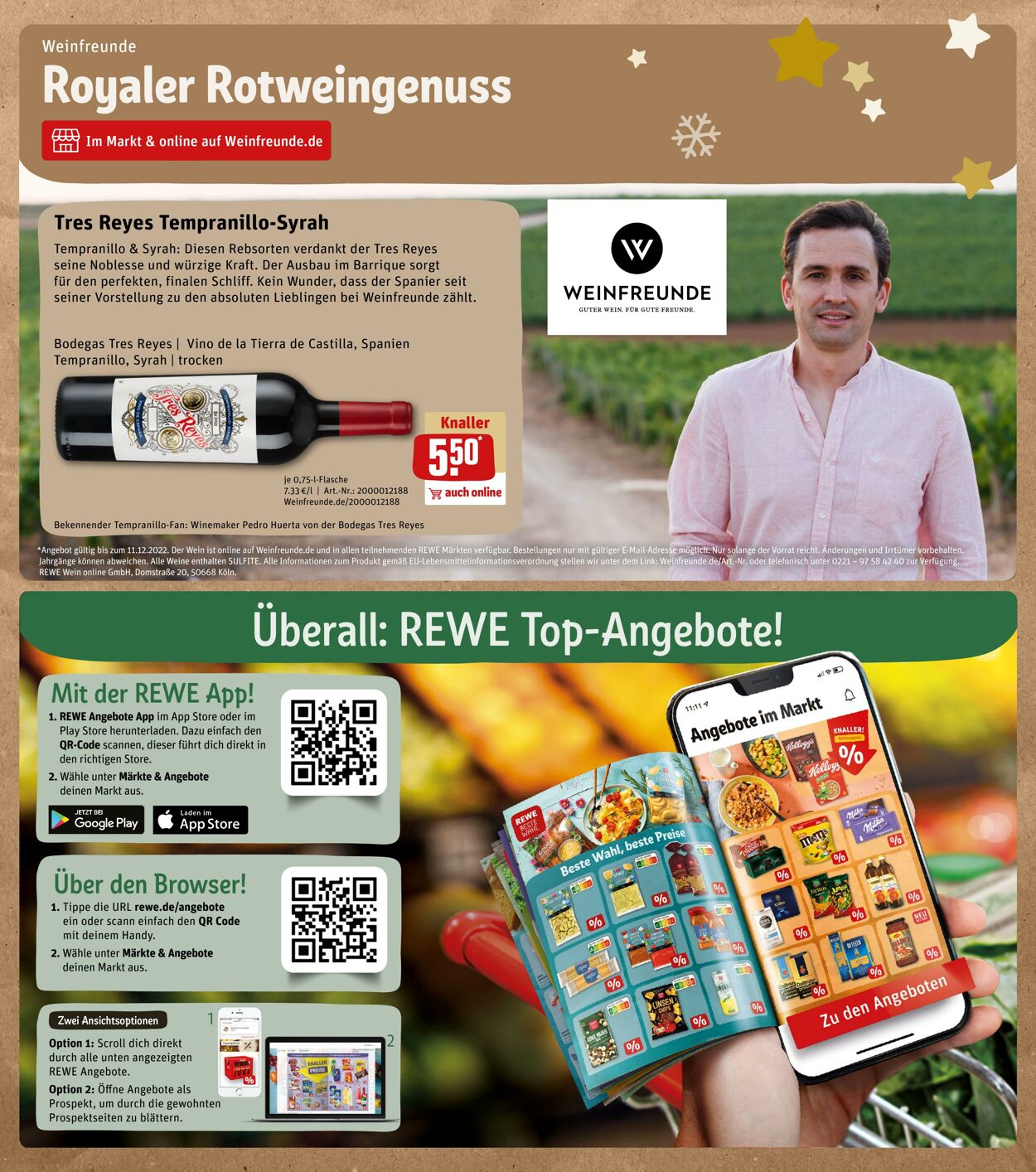 Prospekt Rewe 05.12.2022 - 10.12.2022