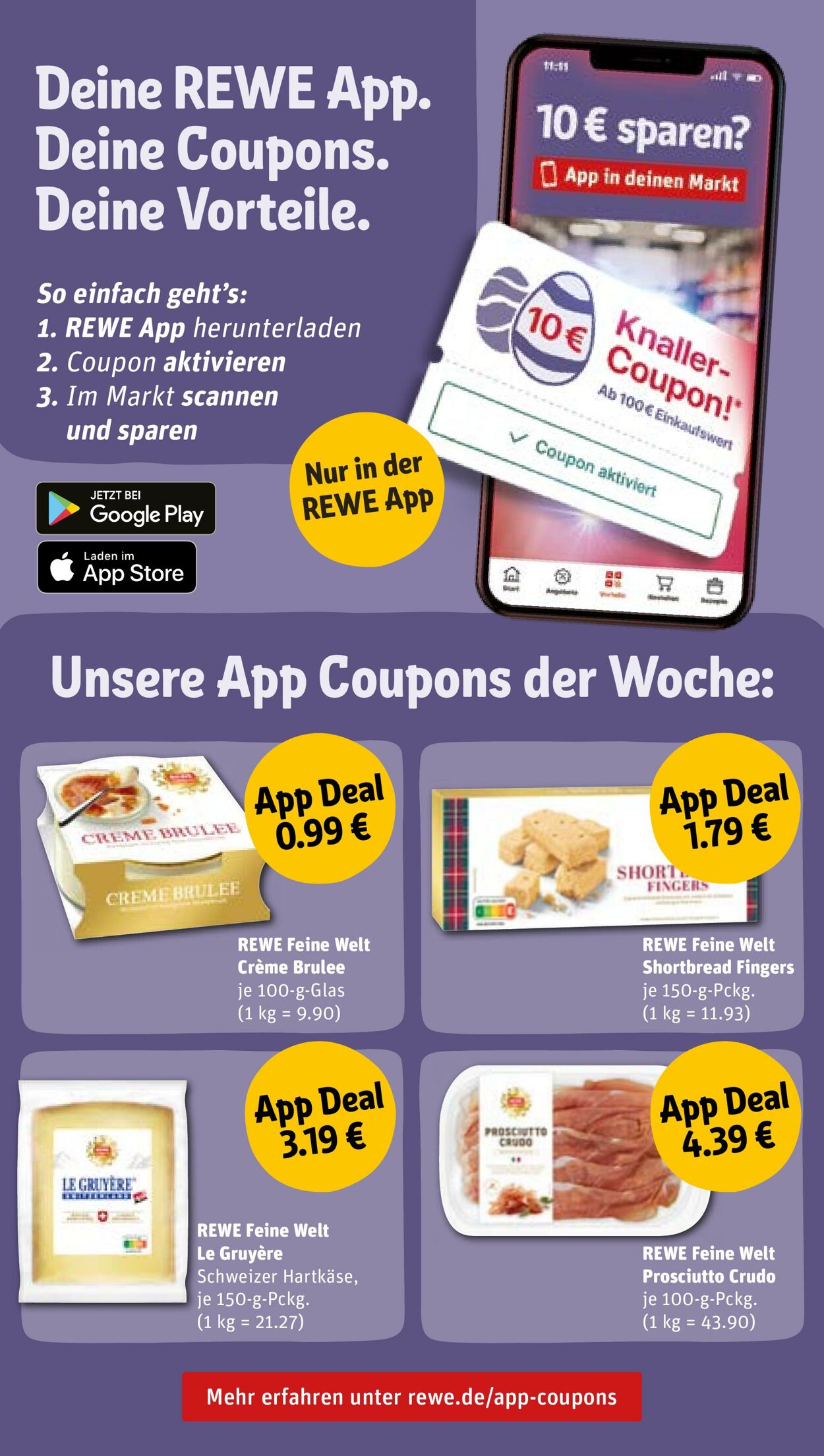 Prospekt Rewe 20.03.2023 - 25.03.2023