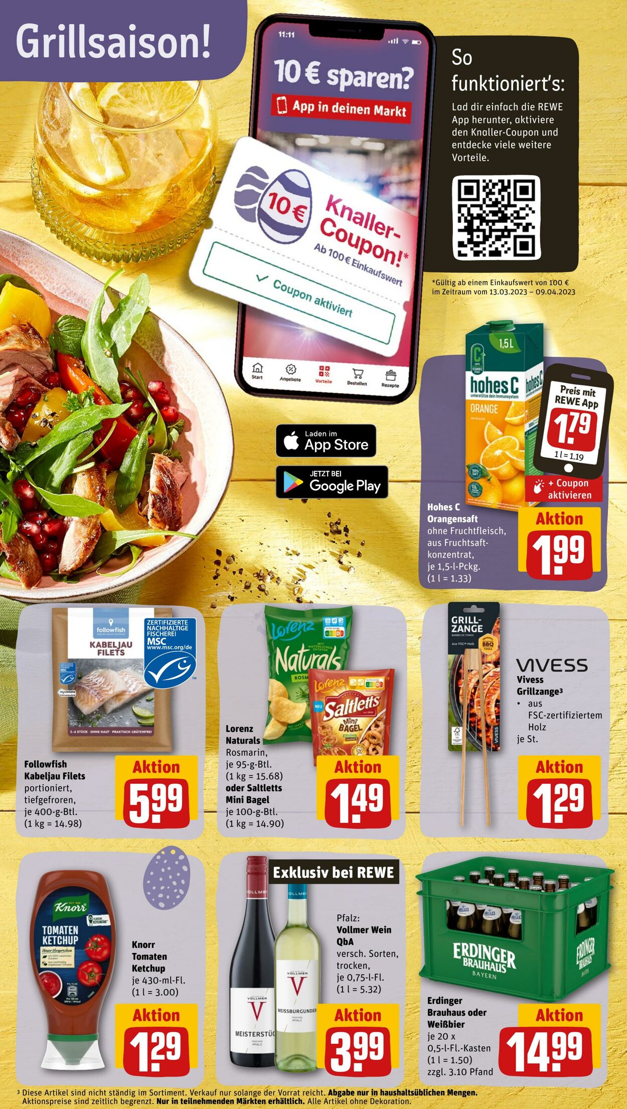 Prospekt Rewe 20.03.2023 - 25.03.2023