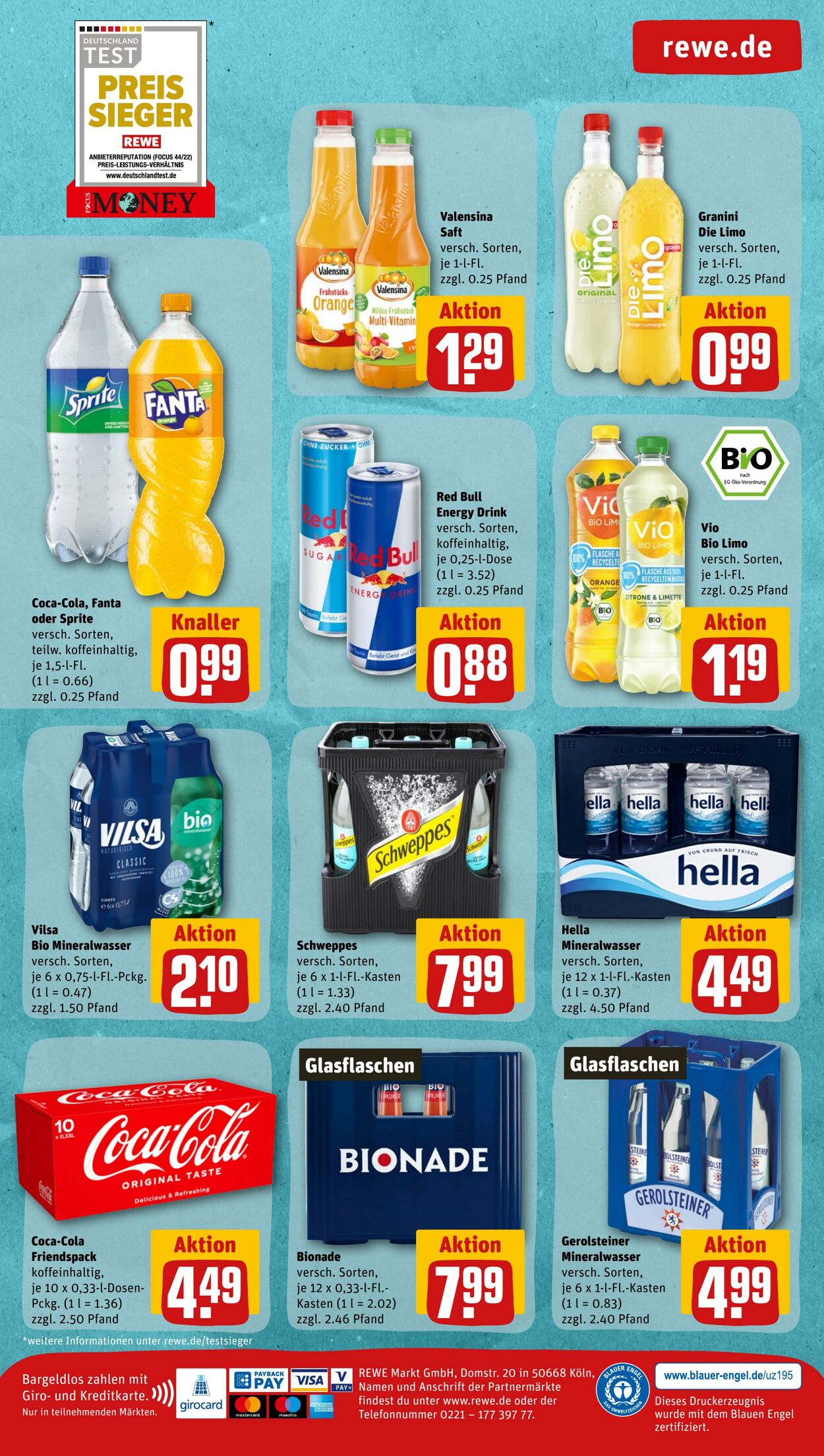 Prospekt Rewe 06.03.2023 - 11.03.2023