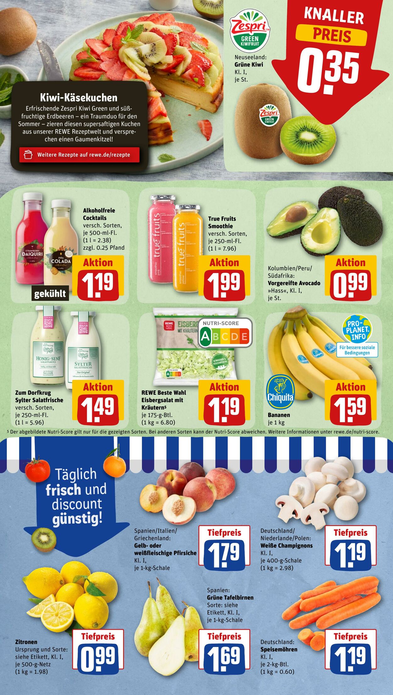 Prospekt Rewe 22.08.2022 - 27.08.2022