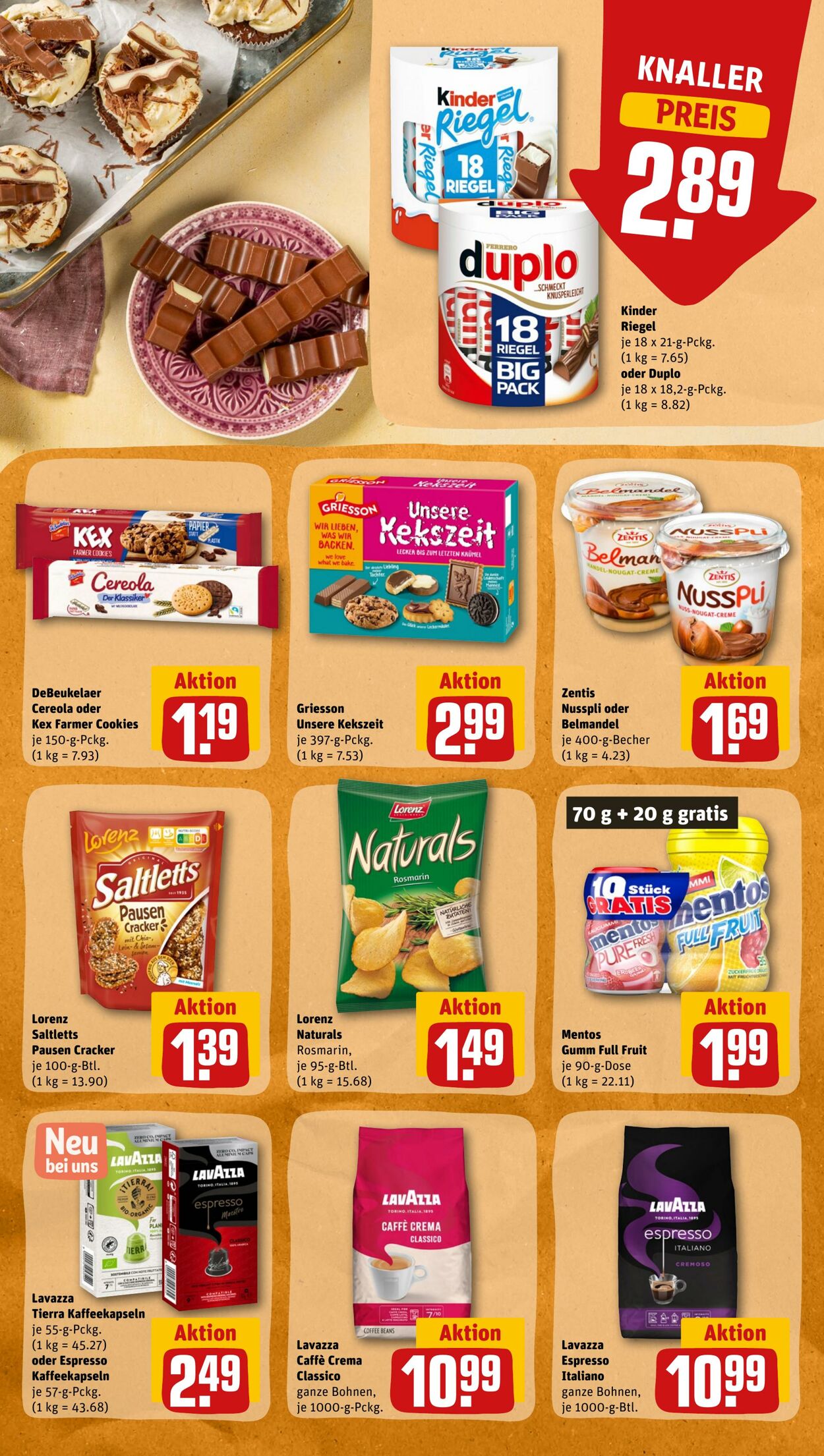 Prospekt Rewe 22.08.2022 - 27.08.2022