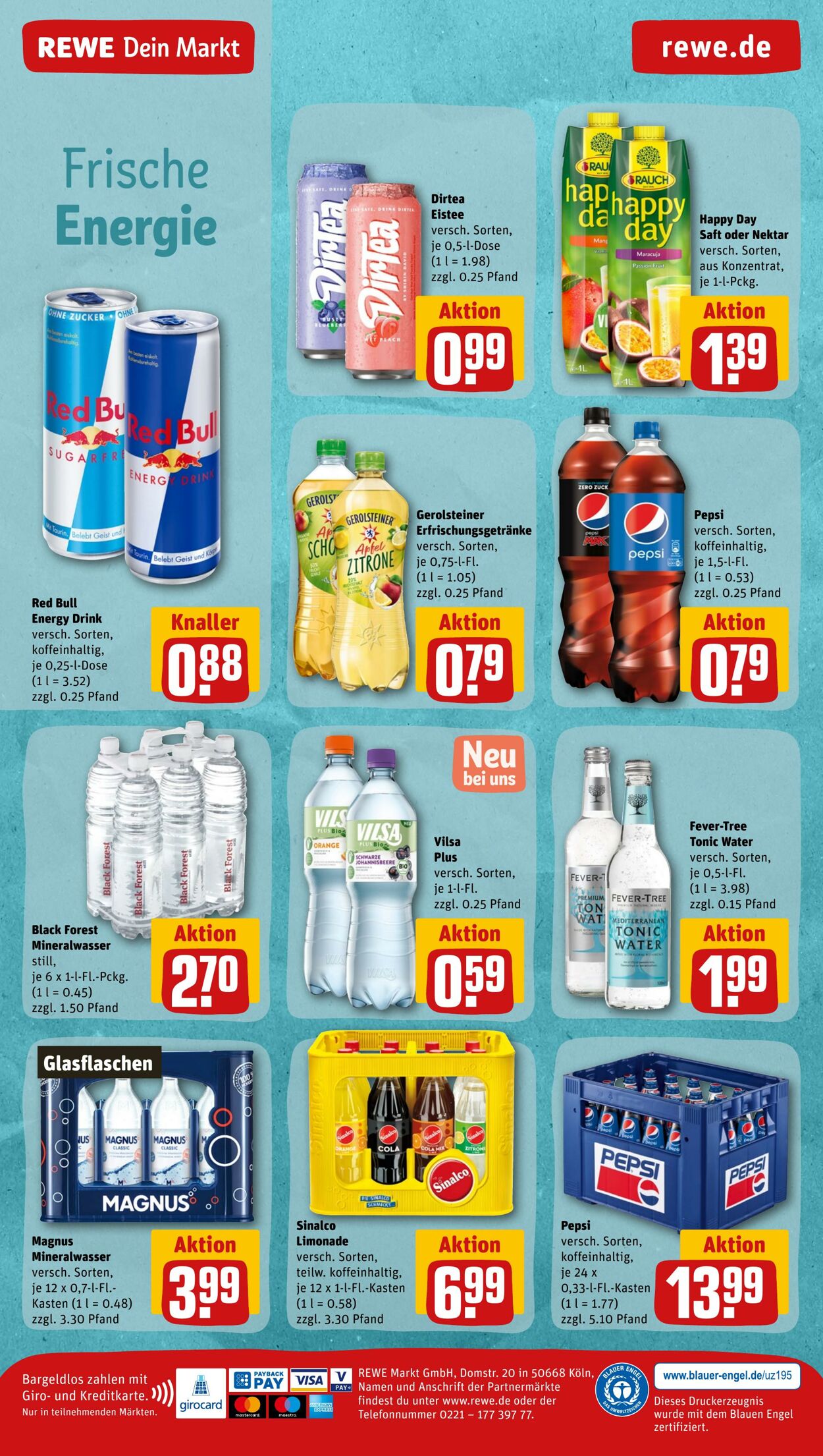 Prospekt Rewe 22.08.2022 - 27.08.2022