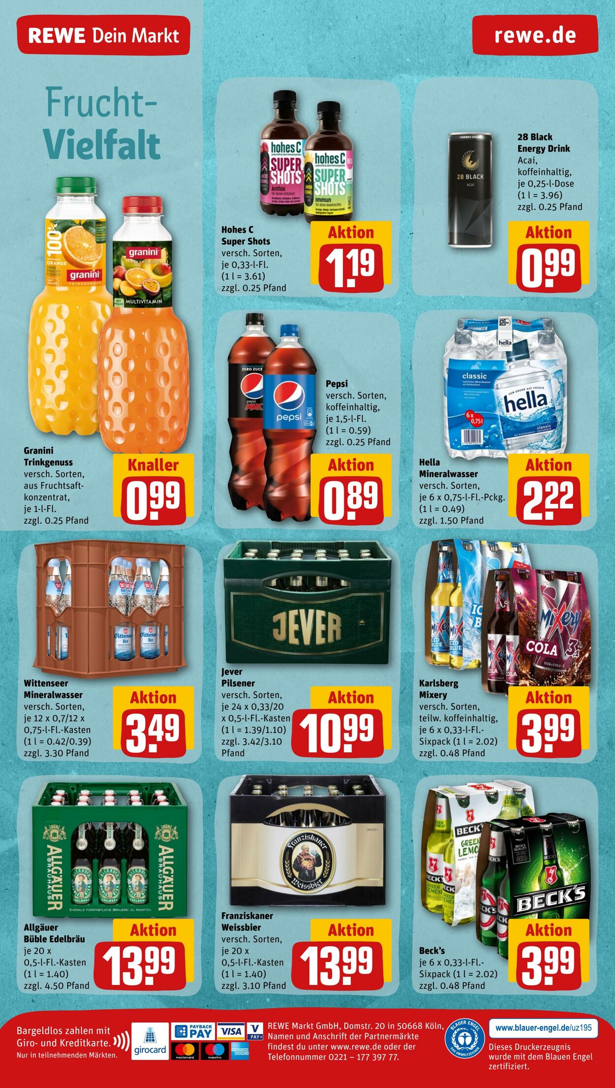 Prospekt Rewe 07.11.2022 - 12.11.2022