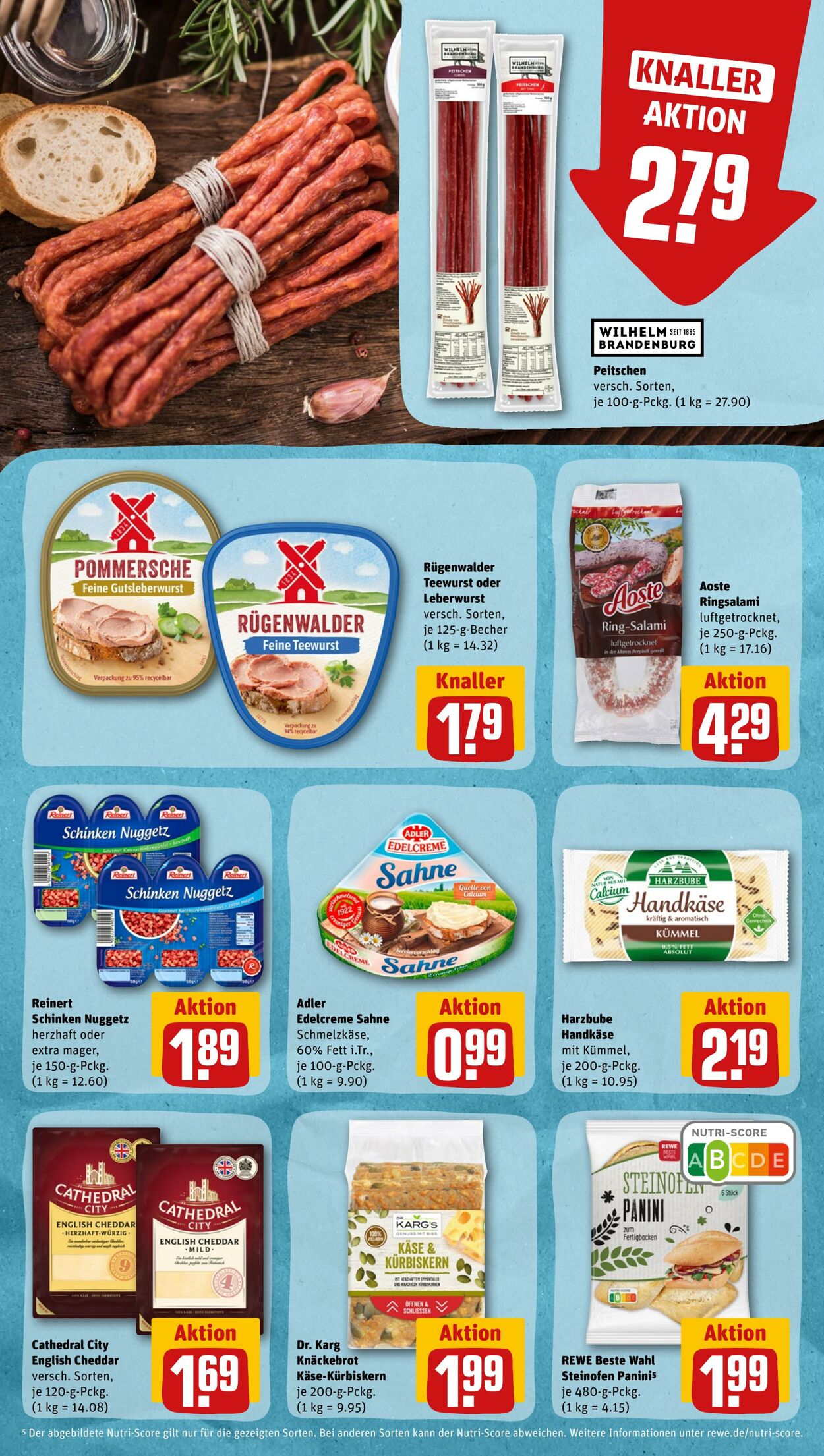 Prospekt Rewe 16.01.2023 - 21.01.2023