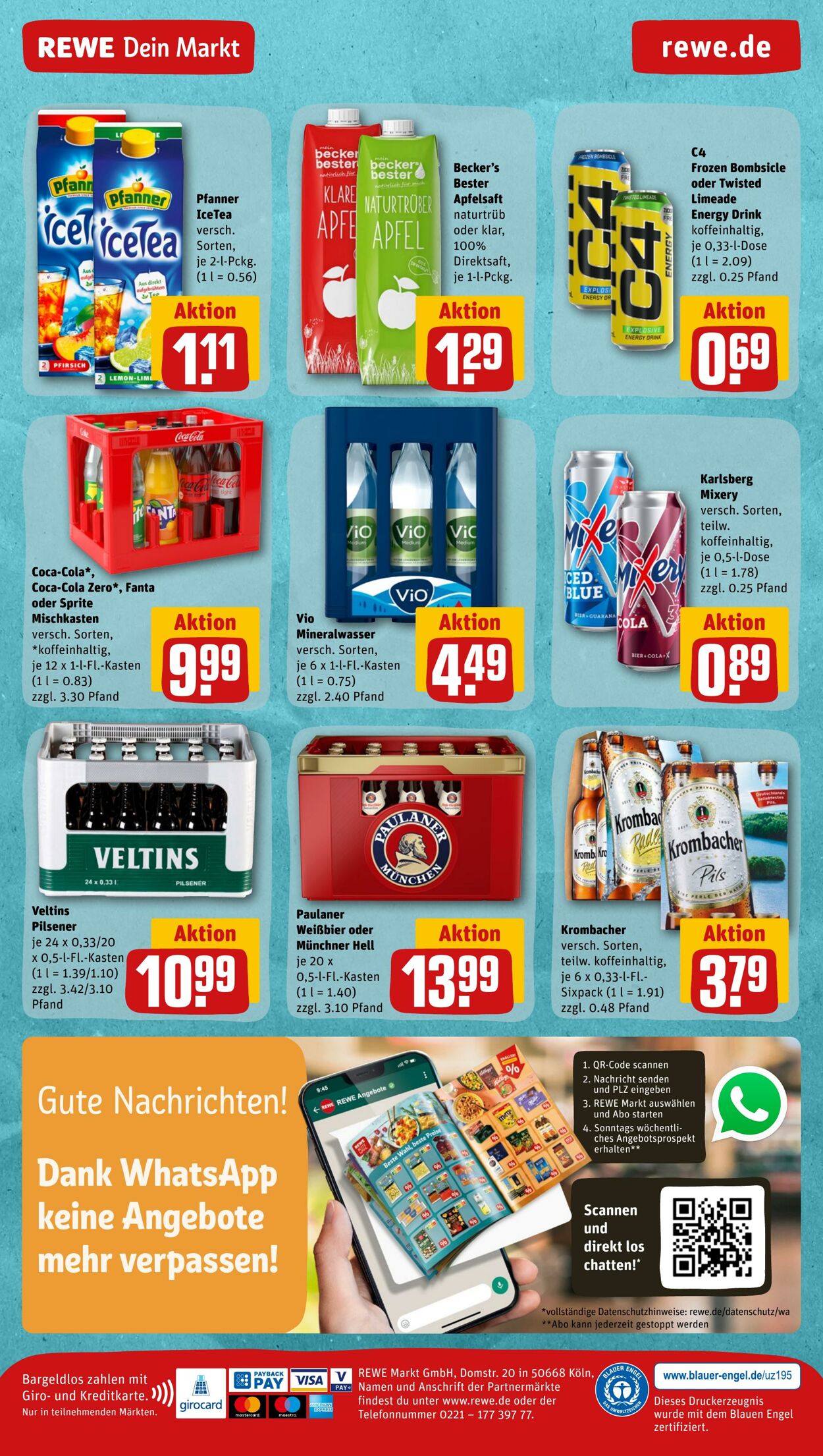 Prospekt Rewe 16.01.2023 - 21.01.2023