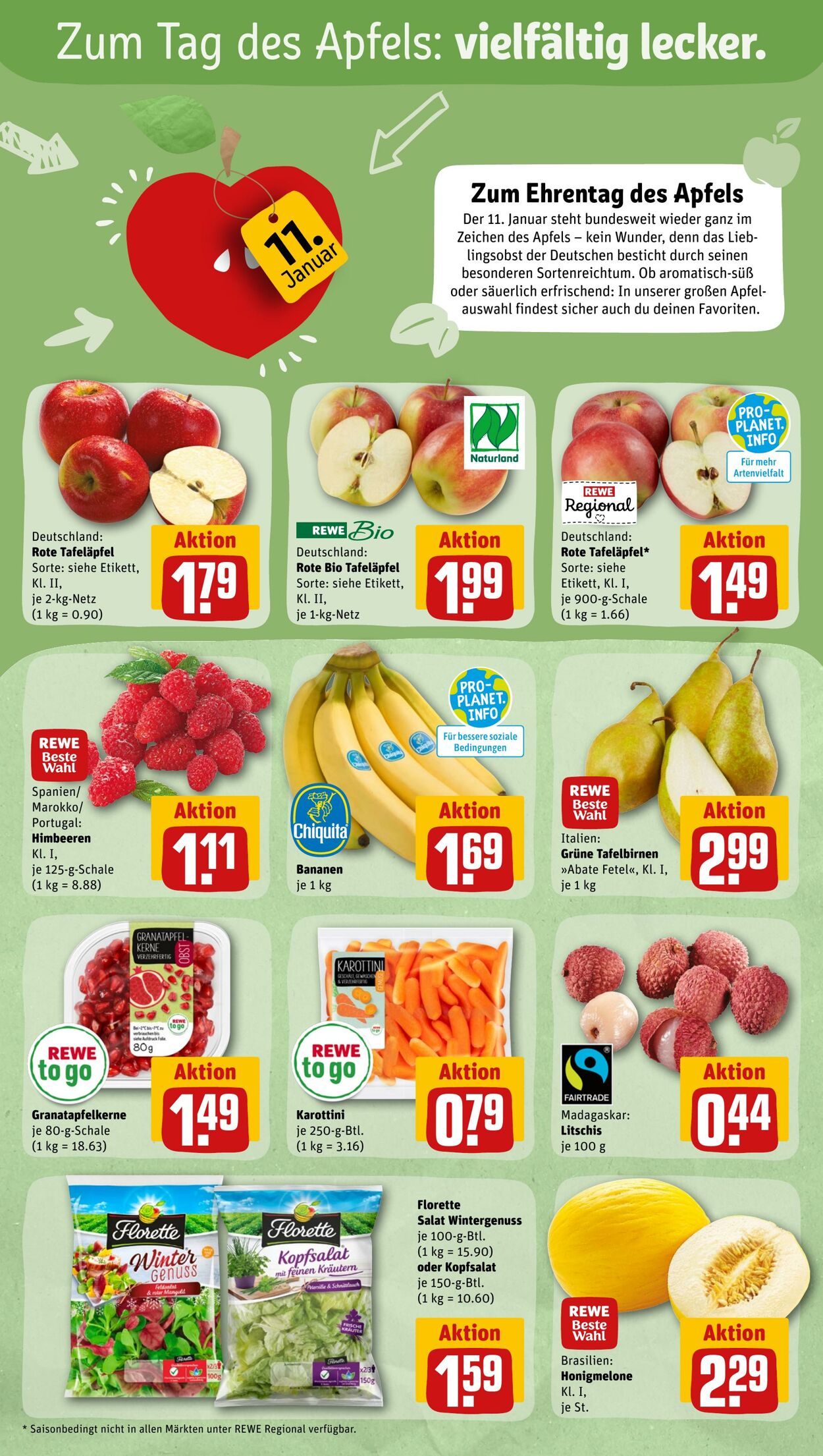 Prospekt Rewe 09.01.2023 - 14.01.2023