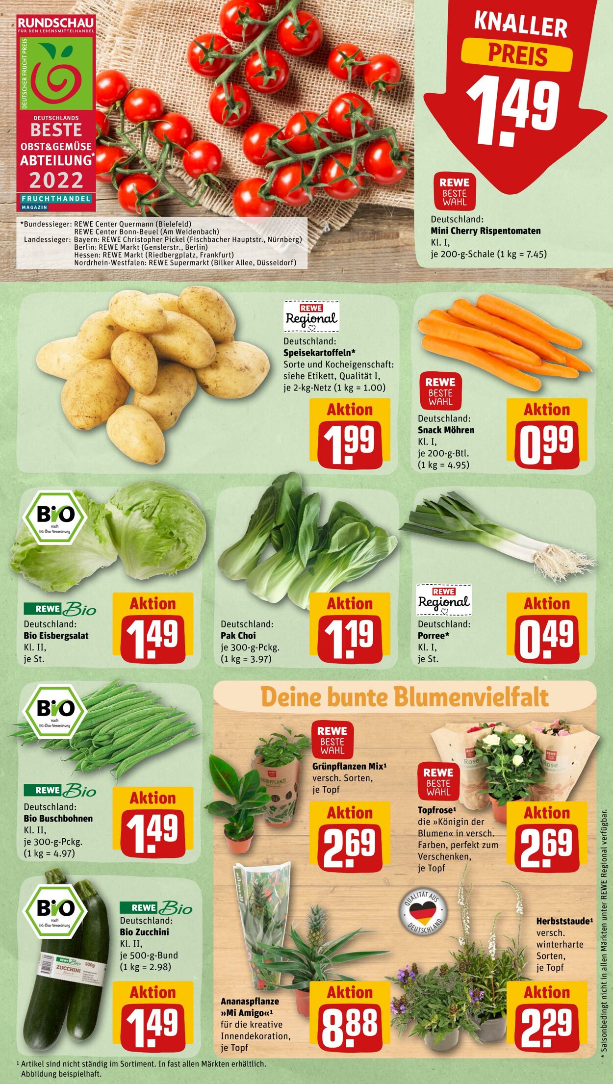 Prospekt Rewe 15.08.2022 - 20.08.2022