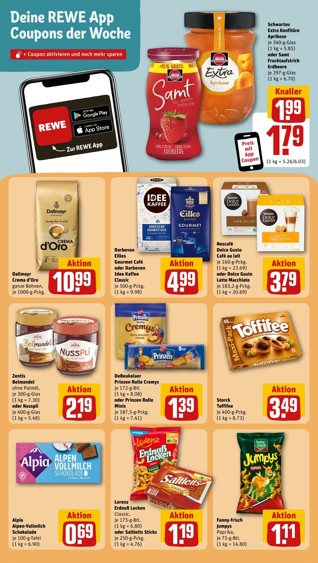 Prospekt Rewe 28.08.2023 - 02.09.2023