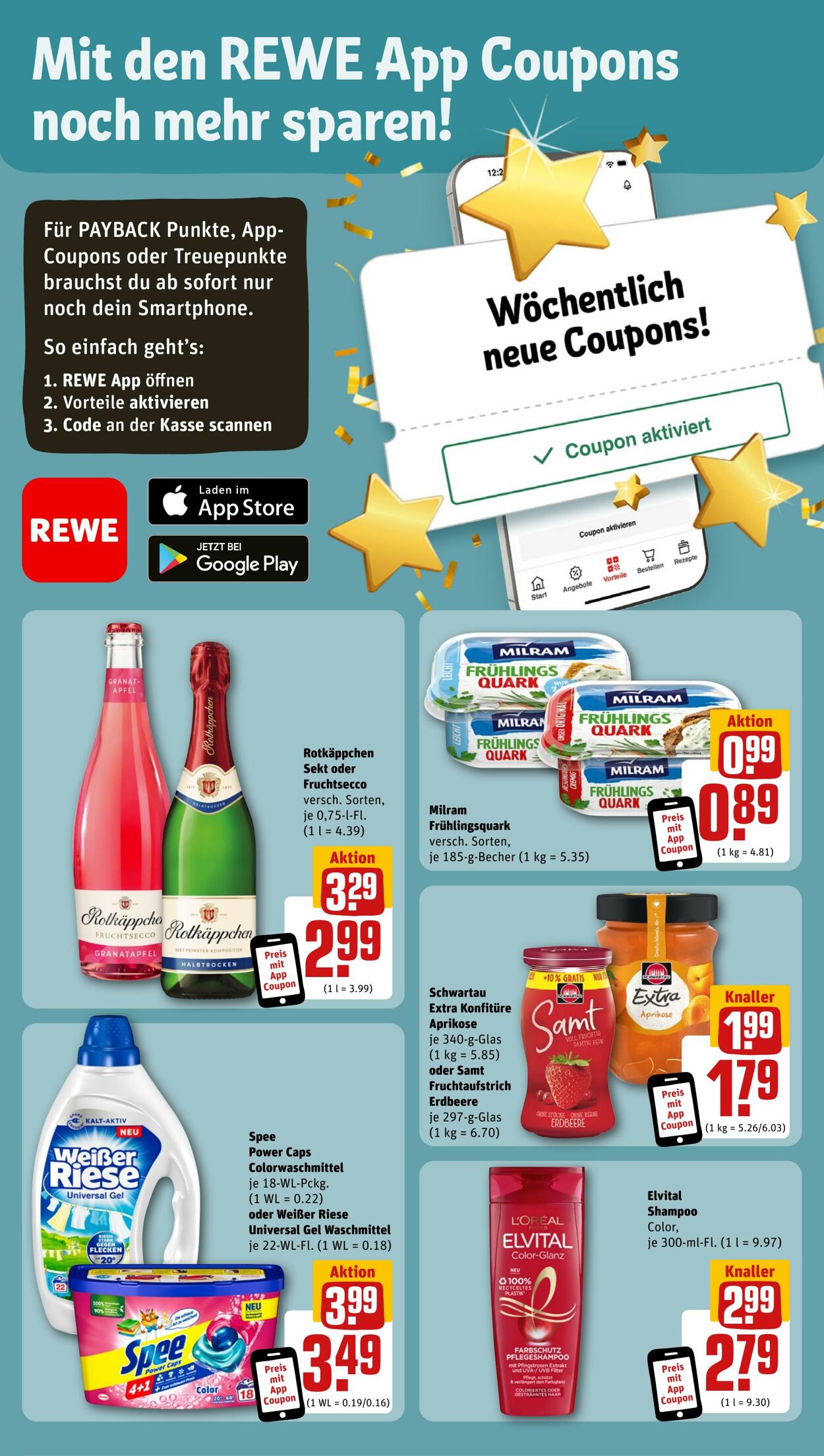 Prospekt Rewe 28.08.2023 - 02.09.2023