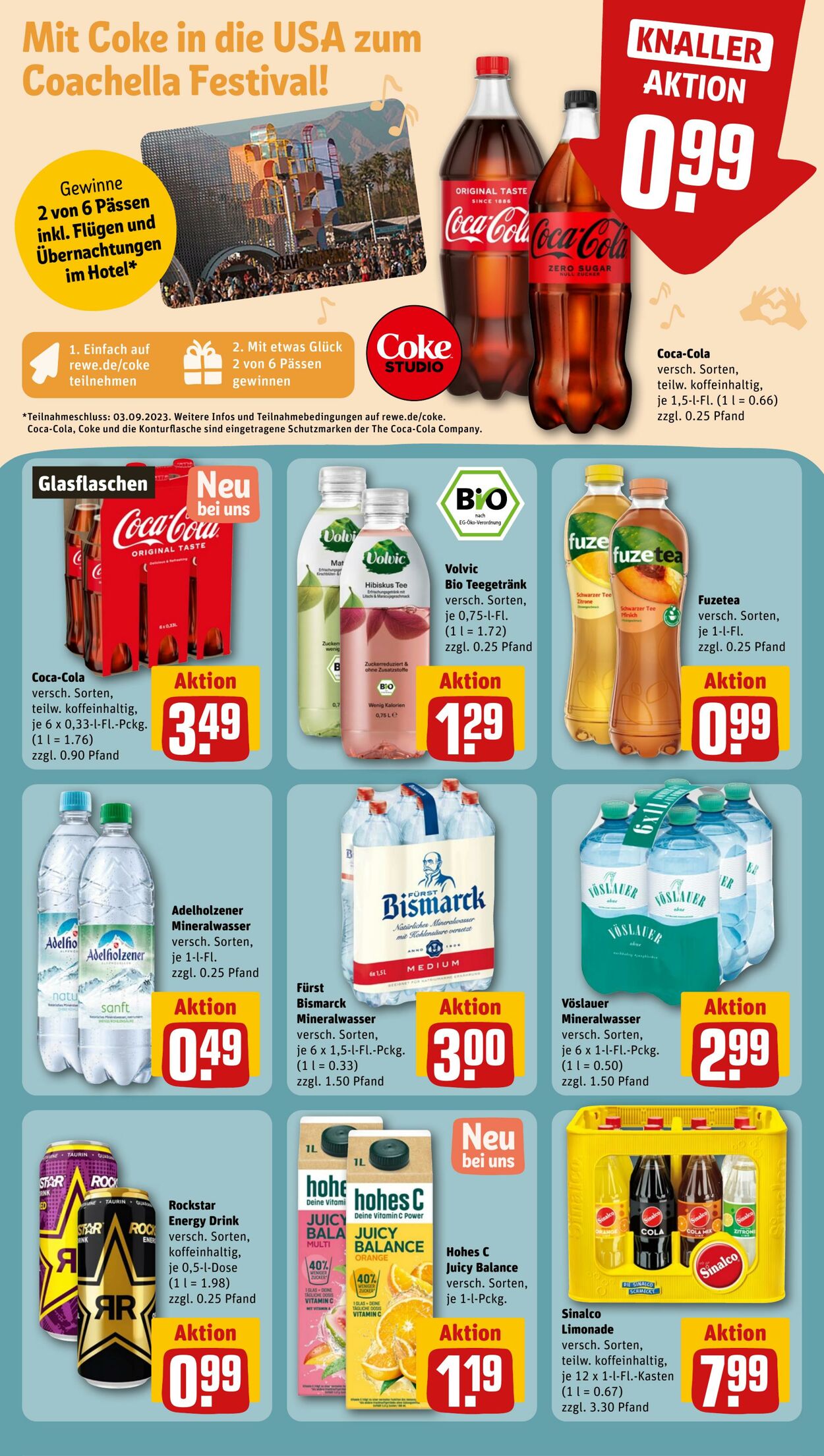 Prospekt Rewe 28.08.2023 - 02.09.2023