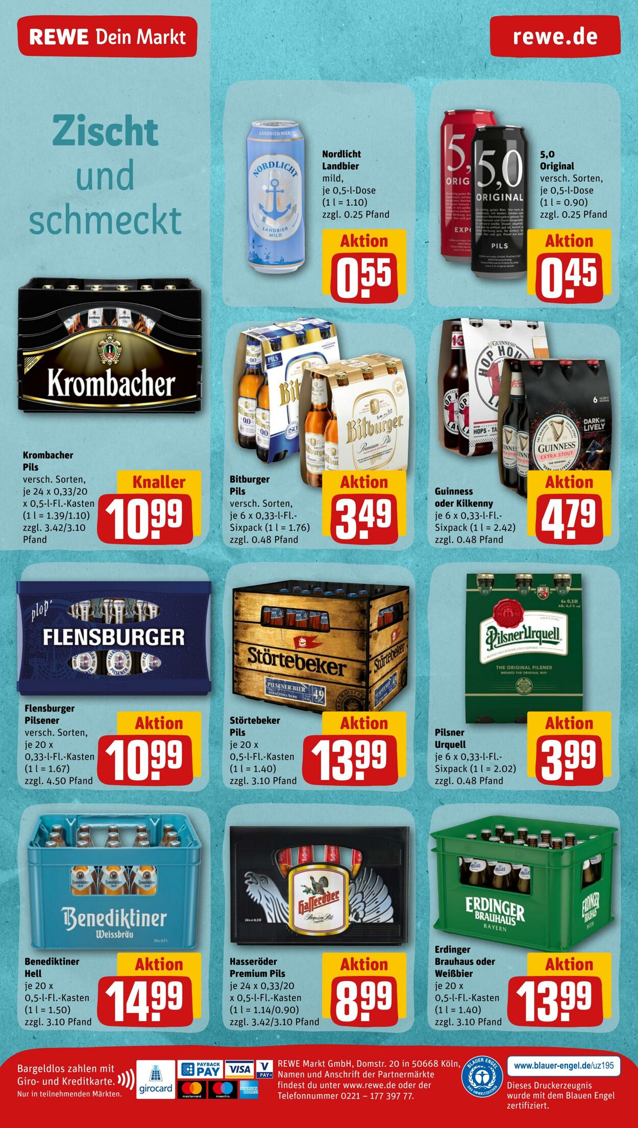 Prospekt Rewe 31.10.2022 - 05.11.2022