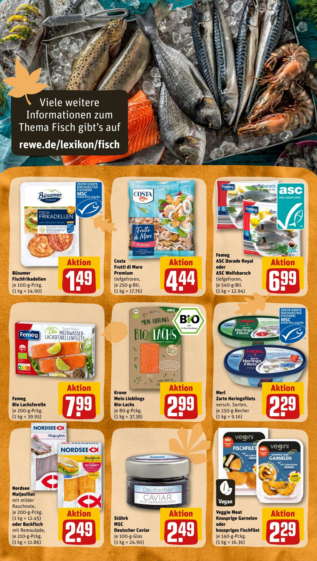 Prospekt Rewe 31.10.2022 - 05.11.2022