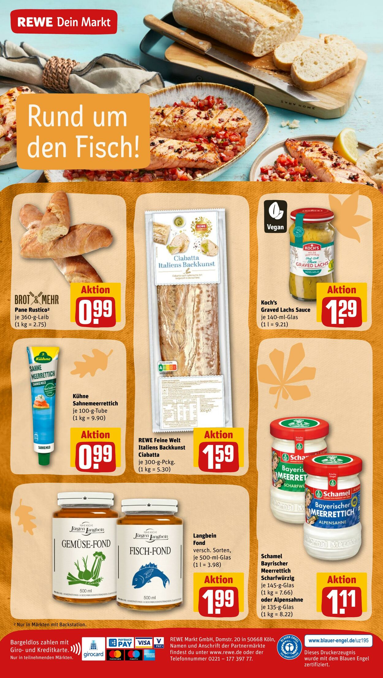 Prospekt Rewe 31.10.2022 - 05.11.2022