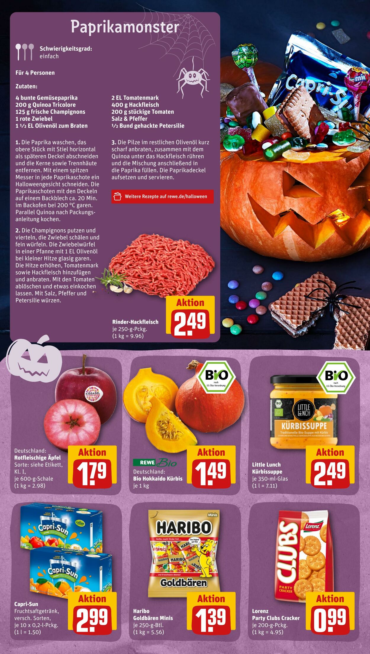 Prospekt Rewe 24.10.2022 - 29.10.2022