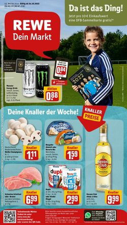 Prospekt Rewe 24.10.2022 - 29.10.2022