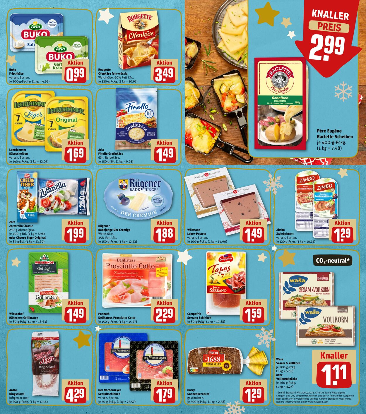 Prospekt Rewe 19.12.2022 - 24.12.2022