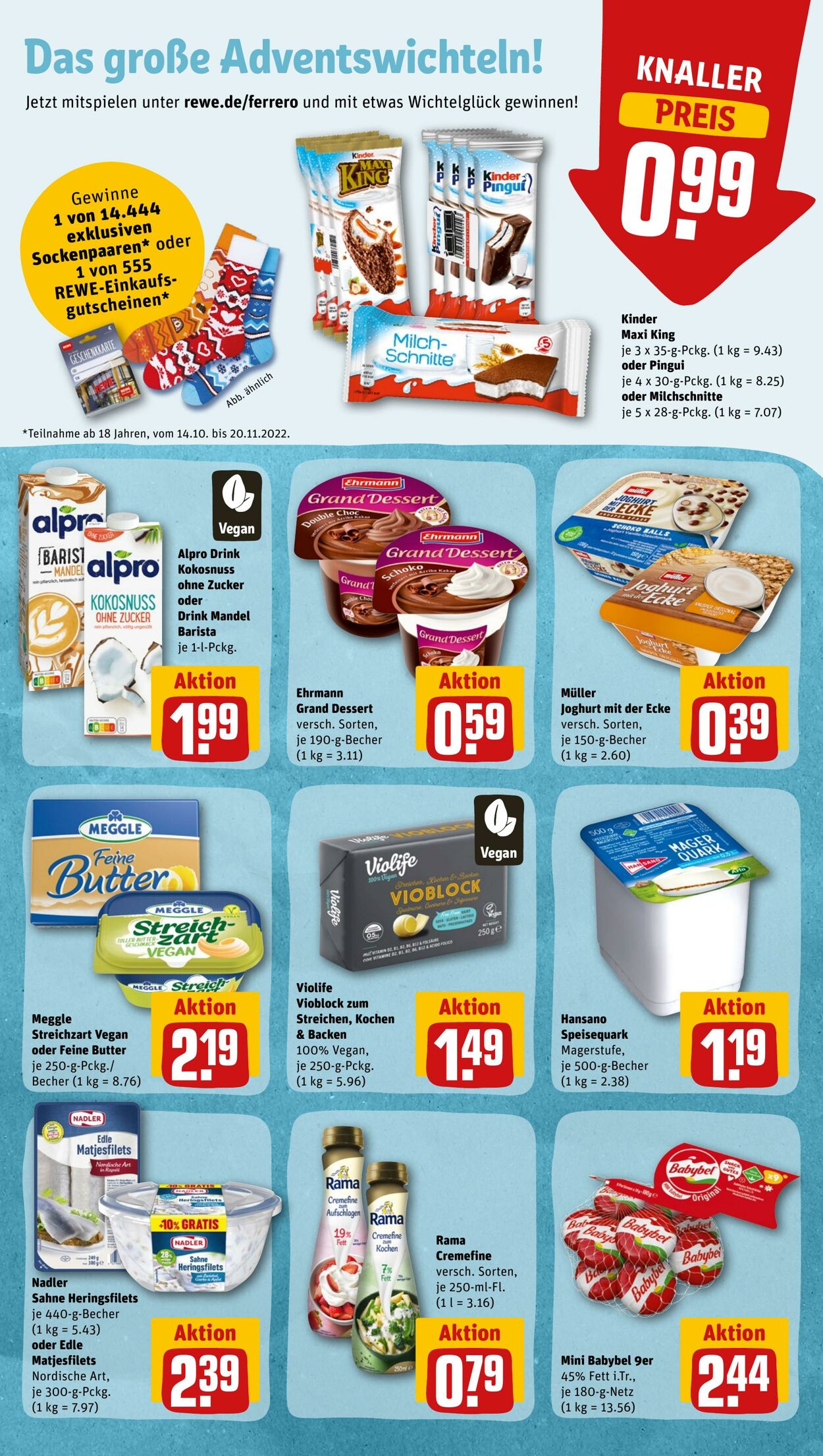 Prospekt Rewe 17.10.2022 - 22.10.2022